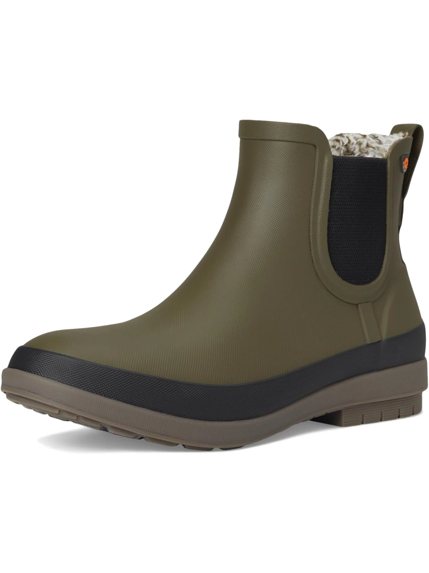Ботинки Bogs Amanda Plush II Chelsea — изображение 7 из 7, оливковый мульти