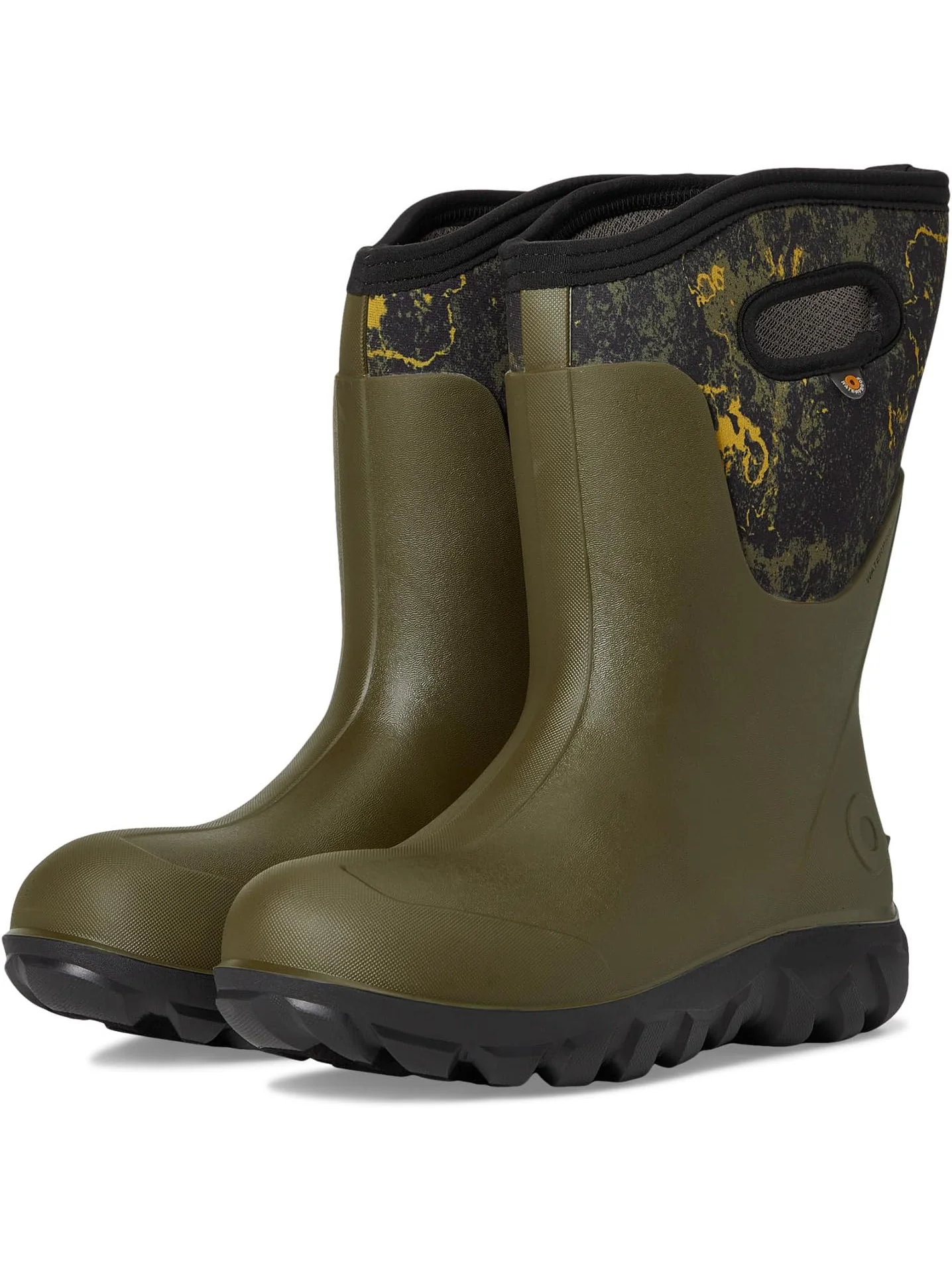 Ботинки Bogs Classic Seamless Mid - Acid Camo — изображение 1 из 7, оливковый мульти