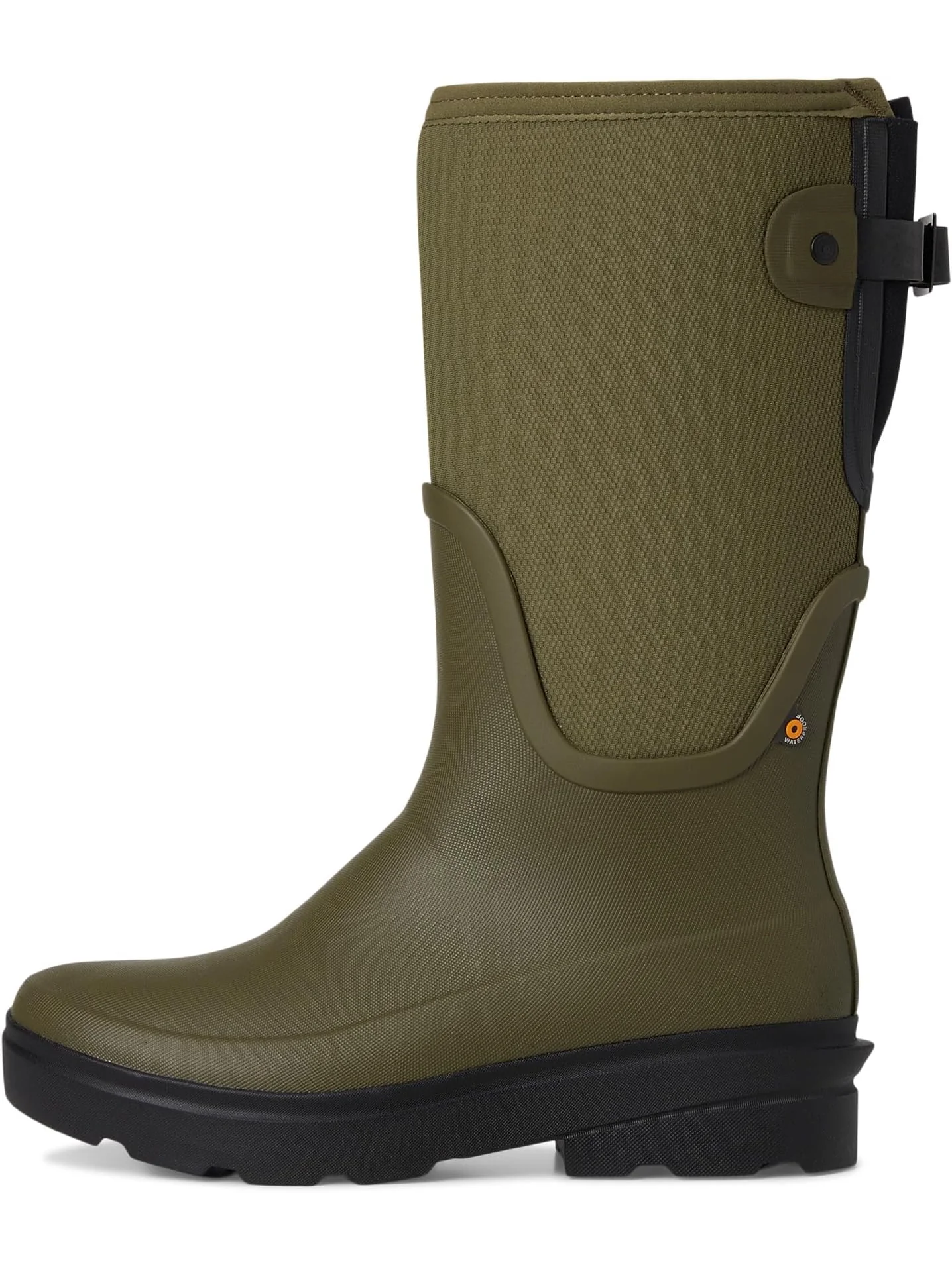 Ботинки Bogs Hazel Tall Adjustable Calf — изображение 4 из 7, оливковый