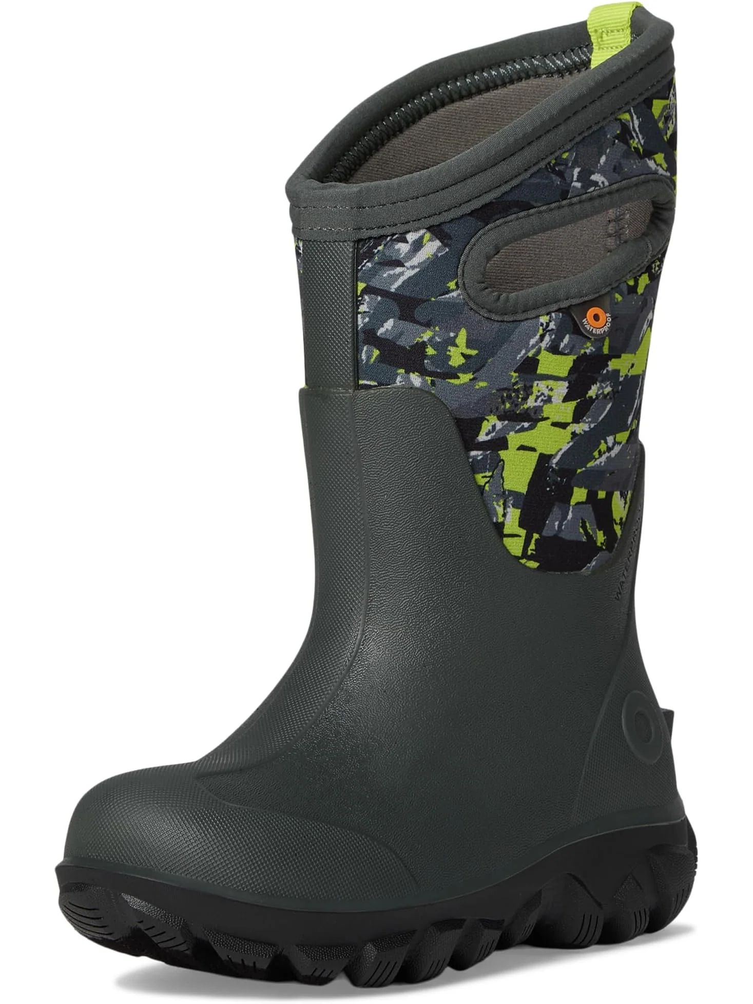 Ботинки Bogs Kids Classic Seamless Edgy Camo — изображение 7 из 7, темный серый мульти