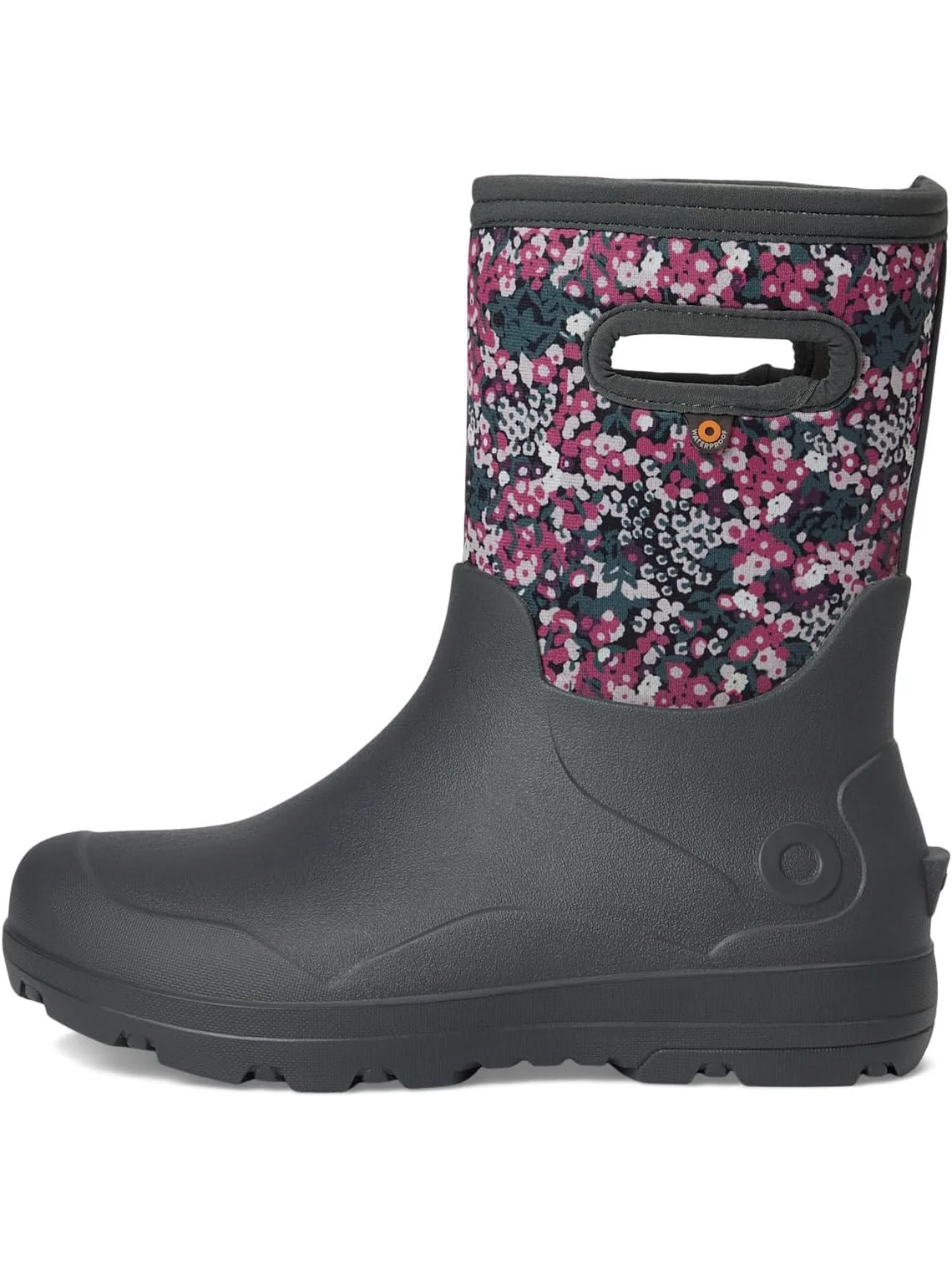 Ботинки Bogs Kids York Seamless - Impressionist Floral — изображение 4 из 7, серый мульти