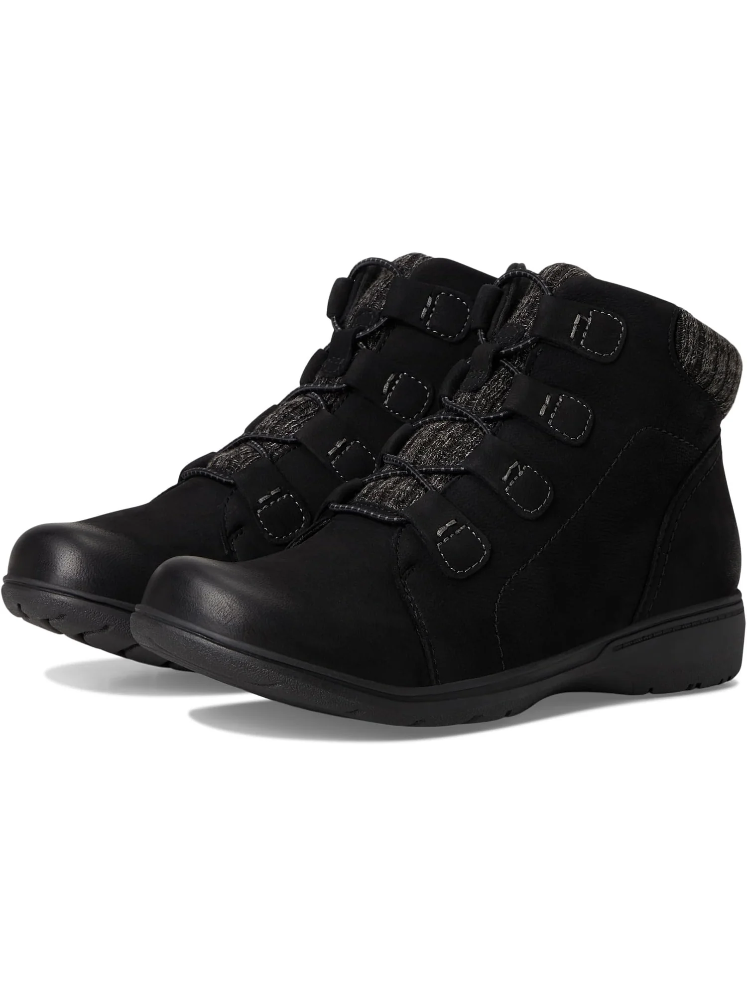 Ботинки женские Clarks Carleigh Jade из нубука комбинированные