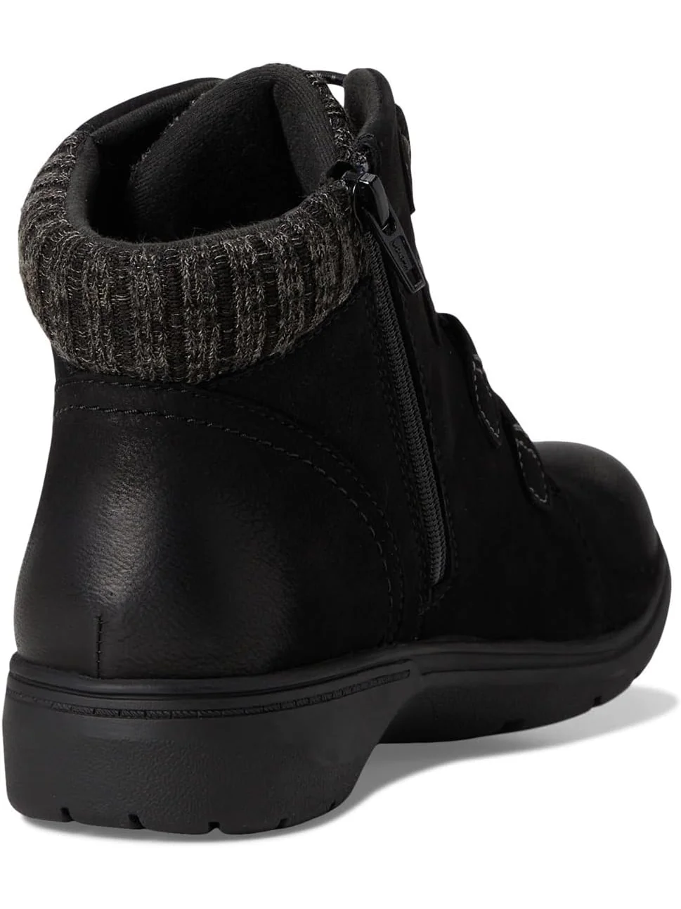Ботинки женские Clarks Carleigh Jade из нубука комбинированные — изображение 5 из 7, черный
