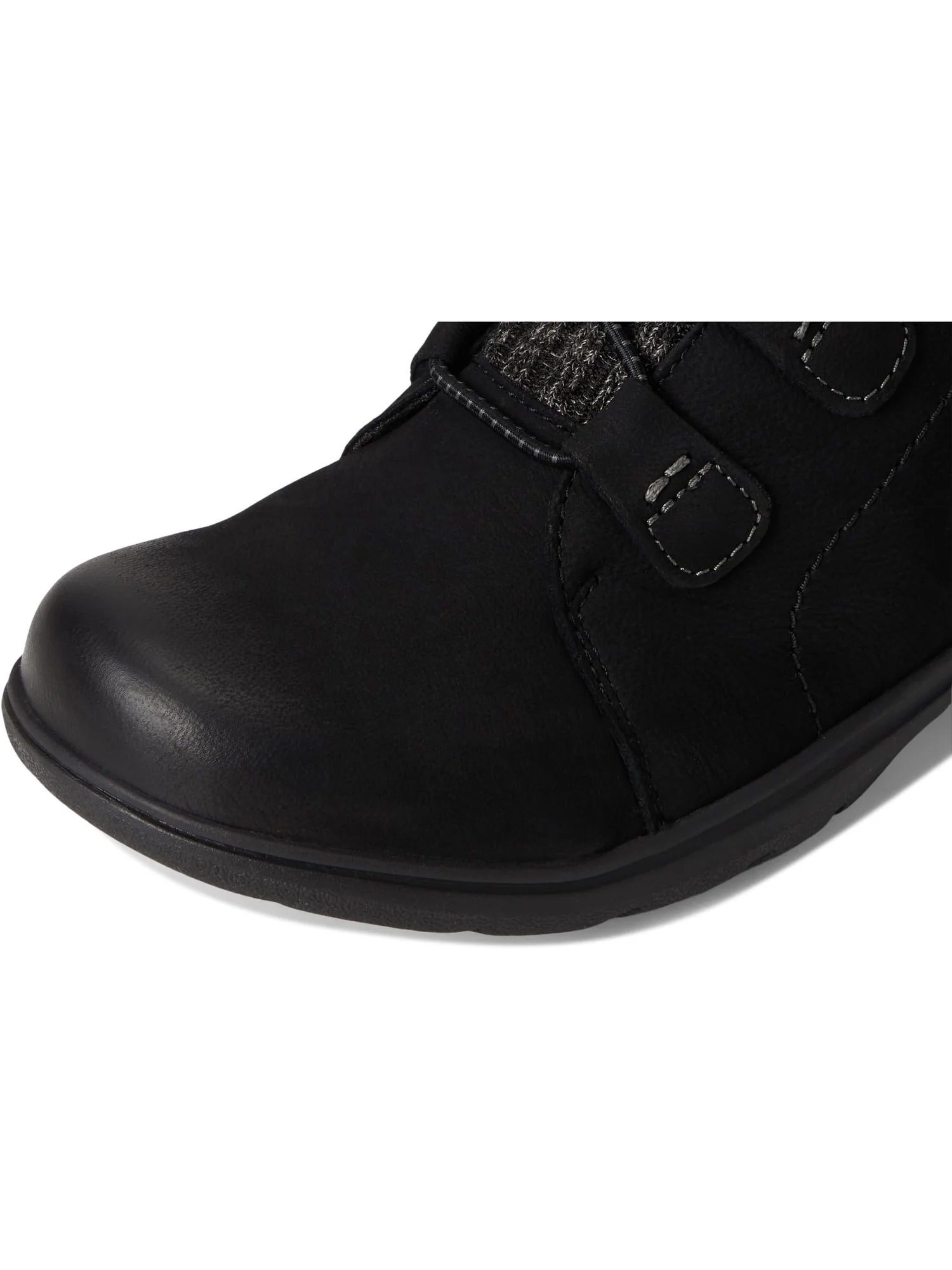Ботинки женские Clarks Carleigh Jade из нубука комбинированные — изображение 6 из 7, черный