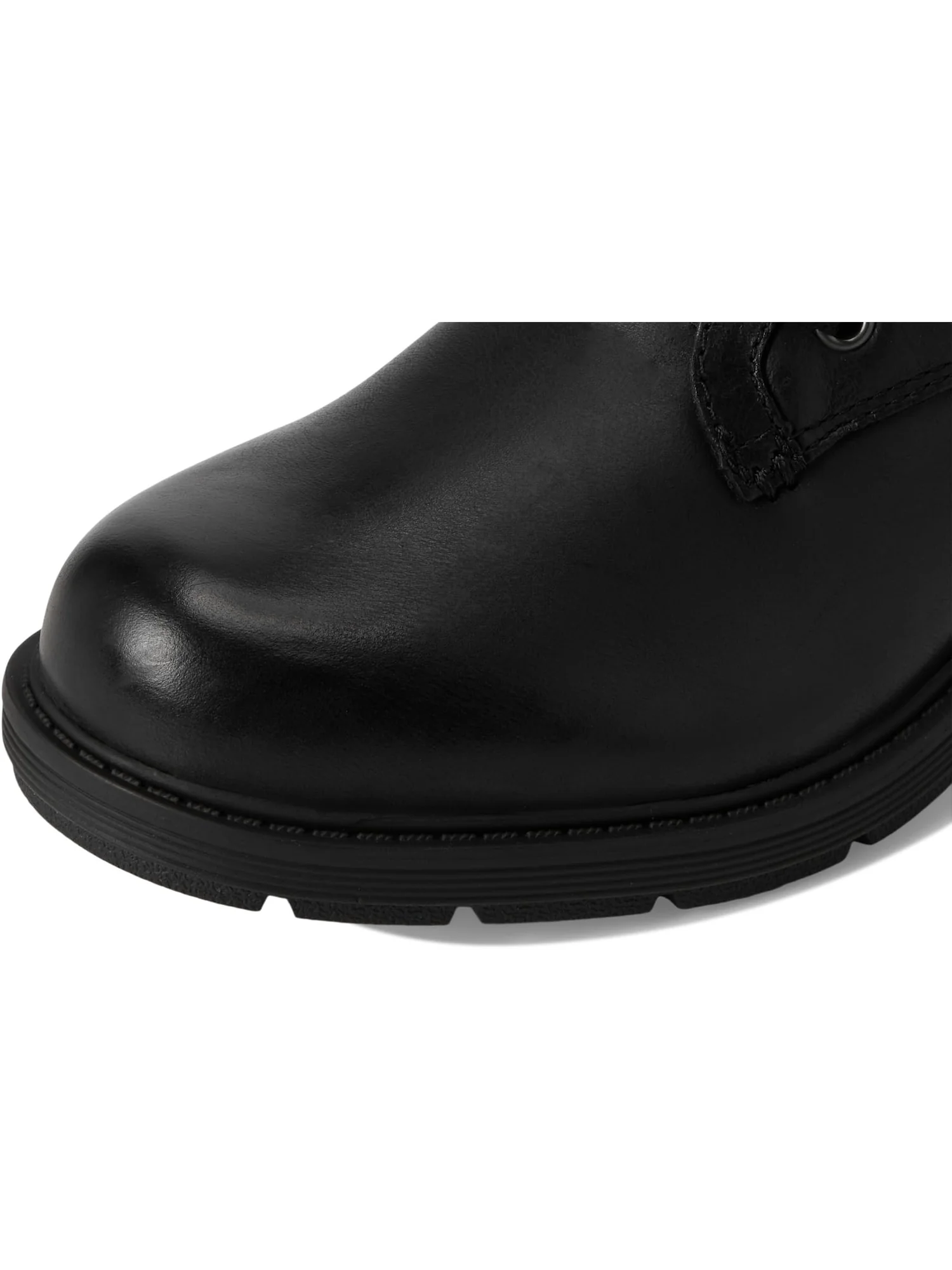 Ботинки женские Clarks Hearth Parker кожаные на шнуровке — изображение 2 из 7, черный