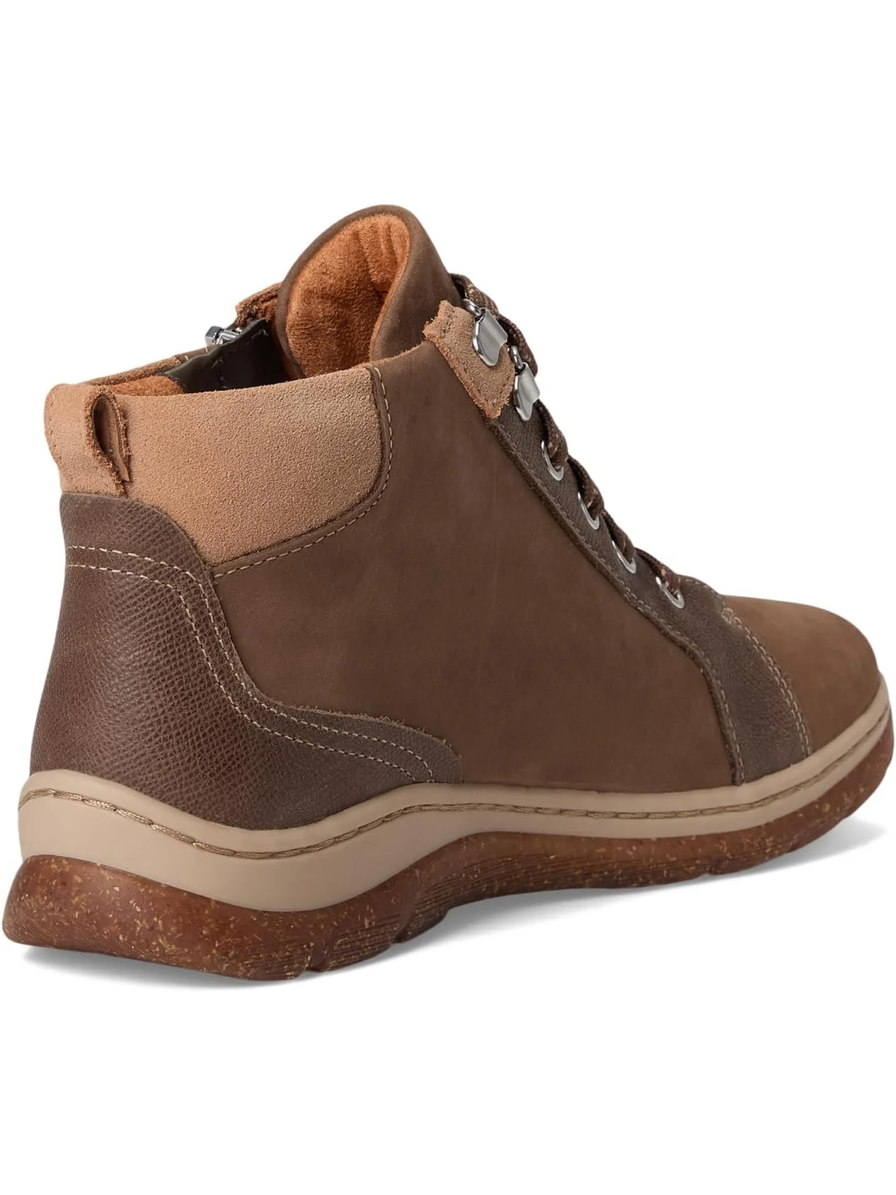 Ботинки женские Clarks Orlene Top водонепроницаемые из нубука — изображение 5 из 7, коричневый