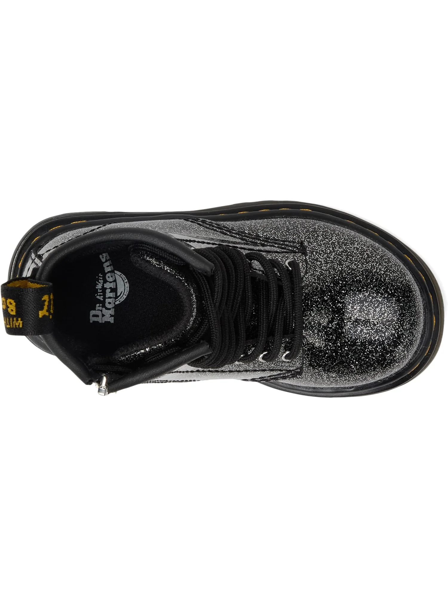 Ботинки Dr. Martens Kid's Collection 1460 I — изображение 2 из 7, черный/серебристый