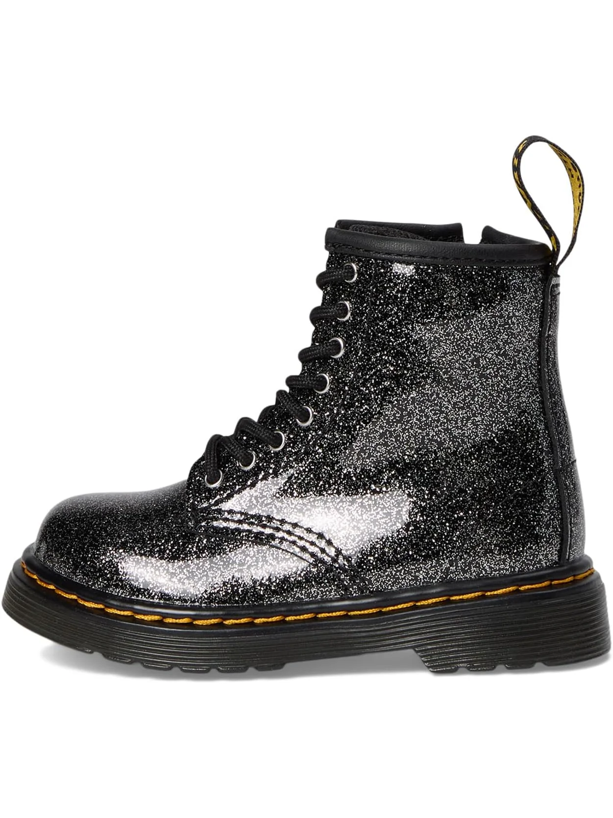Ботинки Dr. Martens Kid's Collection 1460 I — изображение 4 из 7, черный/серебристый