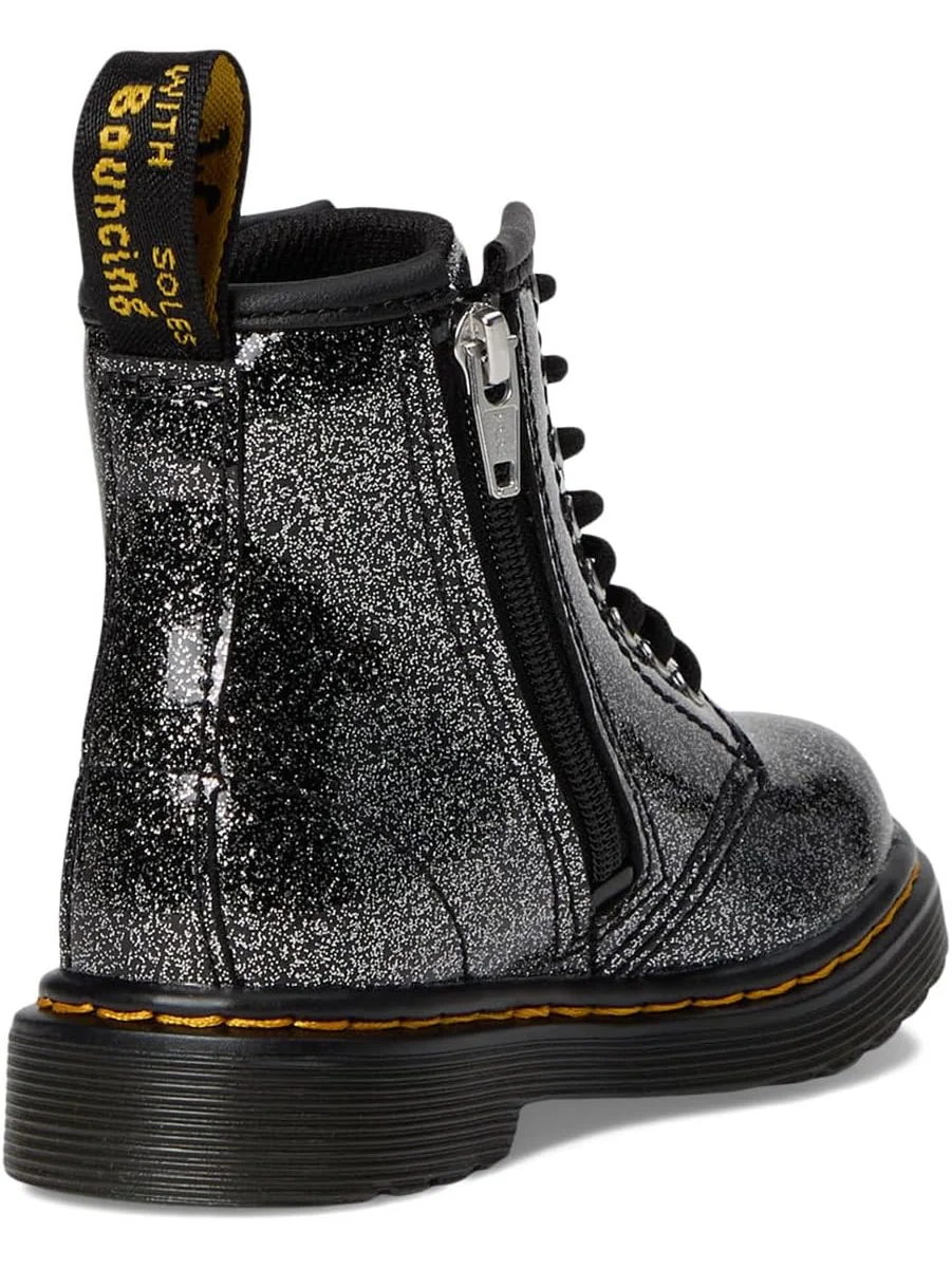 Ботинки Dr. Martens Kid's Collection 1460 I — изображение 5 из 7, черный/серебристый