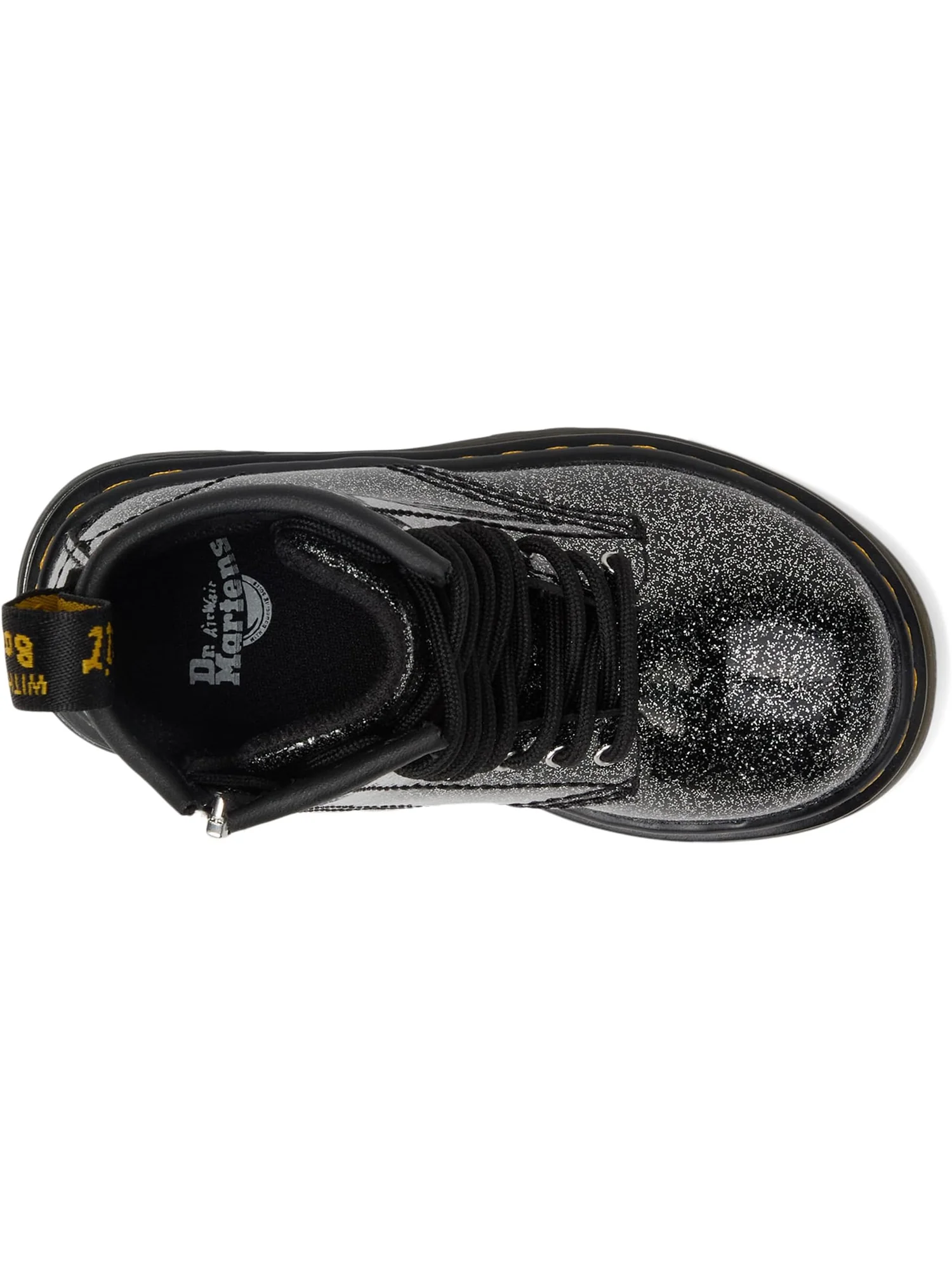 Ботинки Dr. Martens Kid's Collection 1460 T — изображение 2 из 7, черный/серебристый
