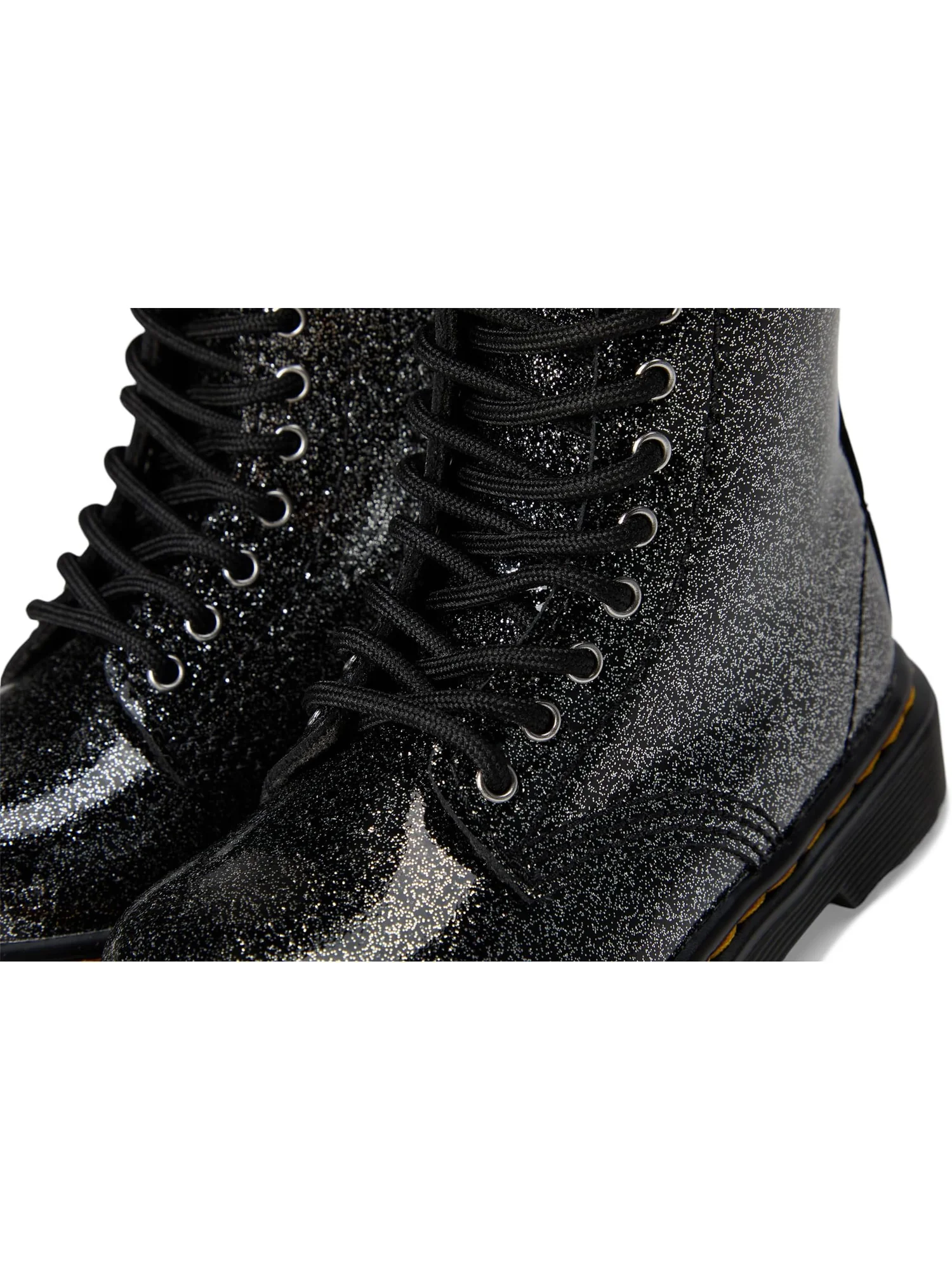 Ботинки Dr. Martens Kid's Collection 1460 T — изображение 6 из 7, черный/серебристый