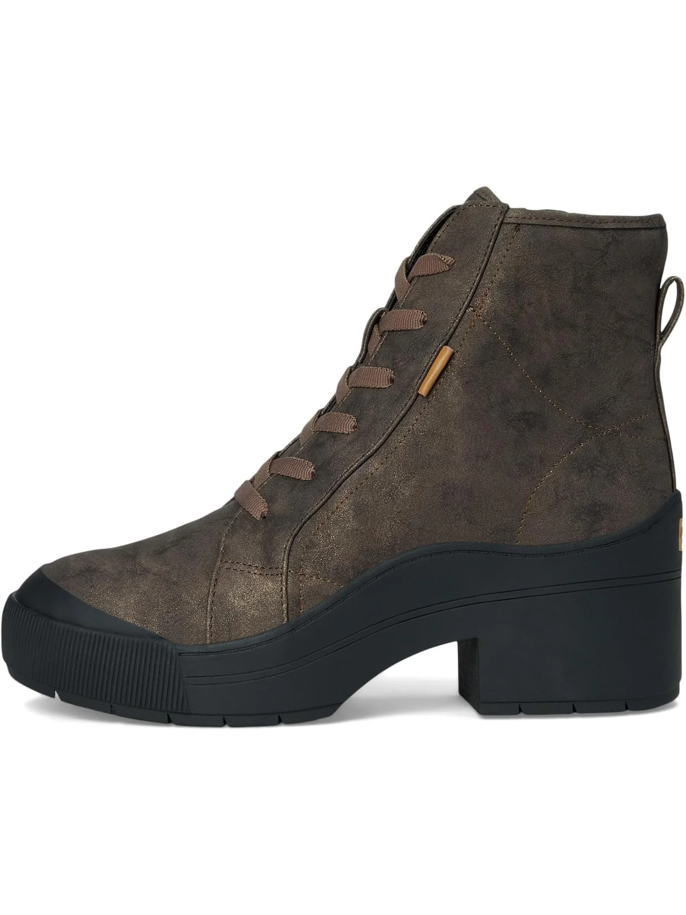 Ботинки Dr. Scholl's Time Off Up Lace-Up Short Boots — изображение 4 из 7, коричневый
