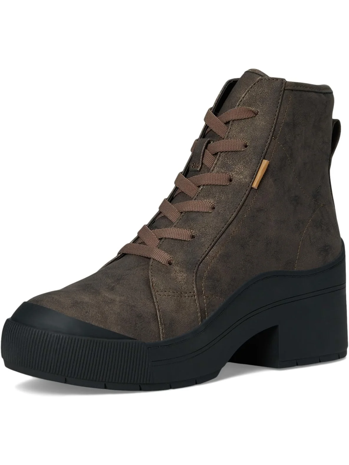 Ботинки Dr. Scholl's Time Off Up Lace-Up Short Boots — изображение 7 из 7, коричневый