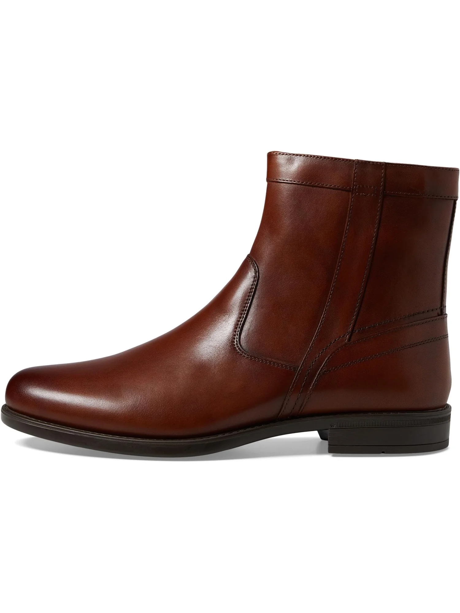 Ботинки Florsheim Midtown Plain Toe Zipper Boot — изображение 4 из 5, коричневый