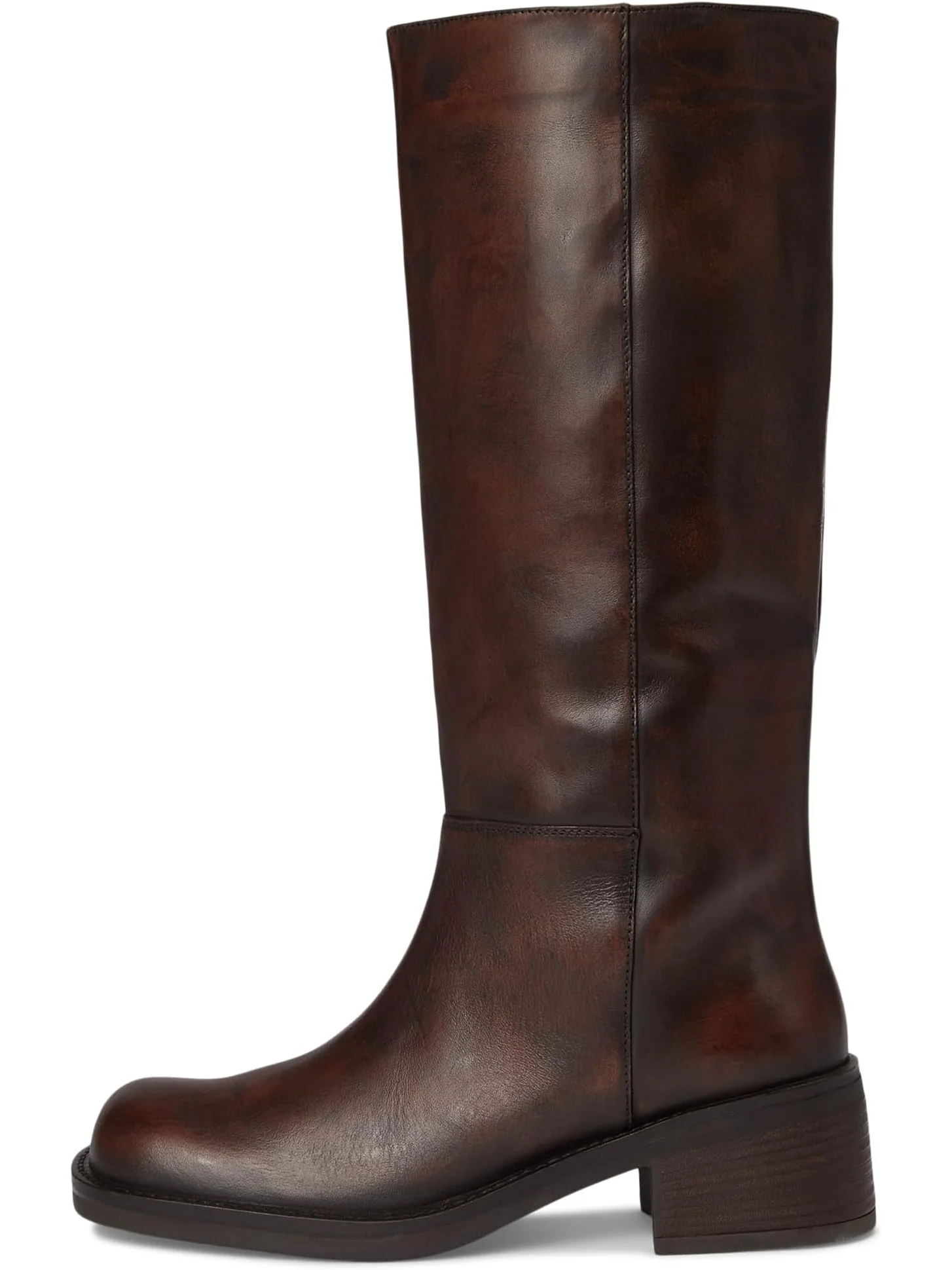 Ботинки Free People Dana Distressed Pull-on Boots, цвет Dried Tobacco Distrr — изображение 4 из 7