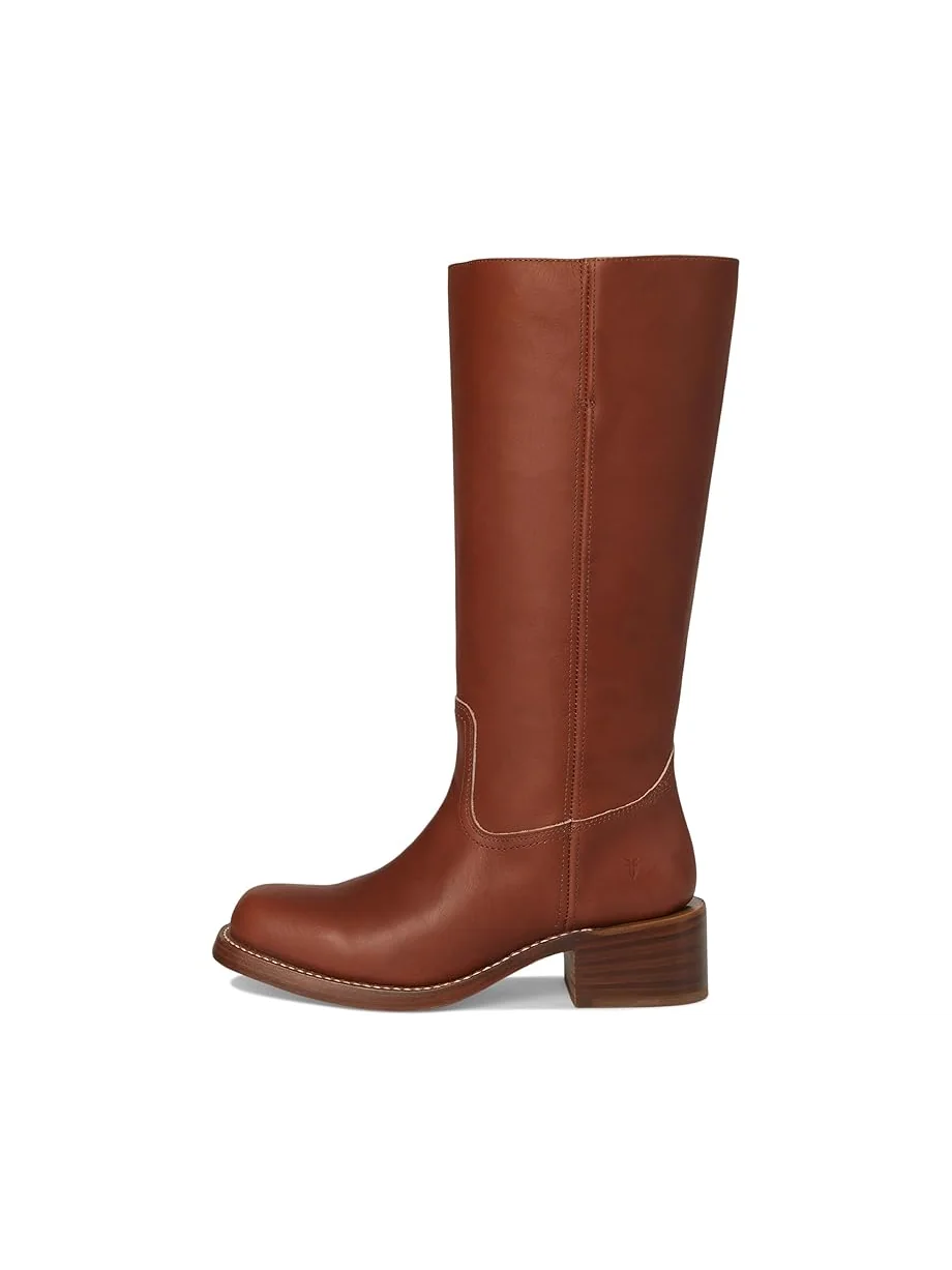 Женские ботинки Frye Campus 14L Wide Calf — изображение 4 из 7, седельный