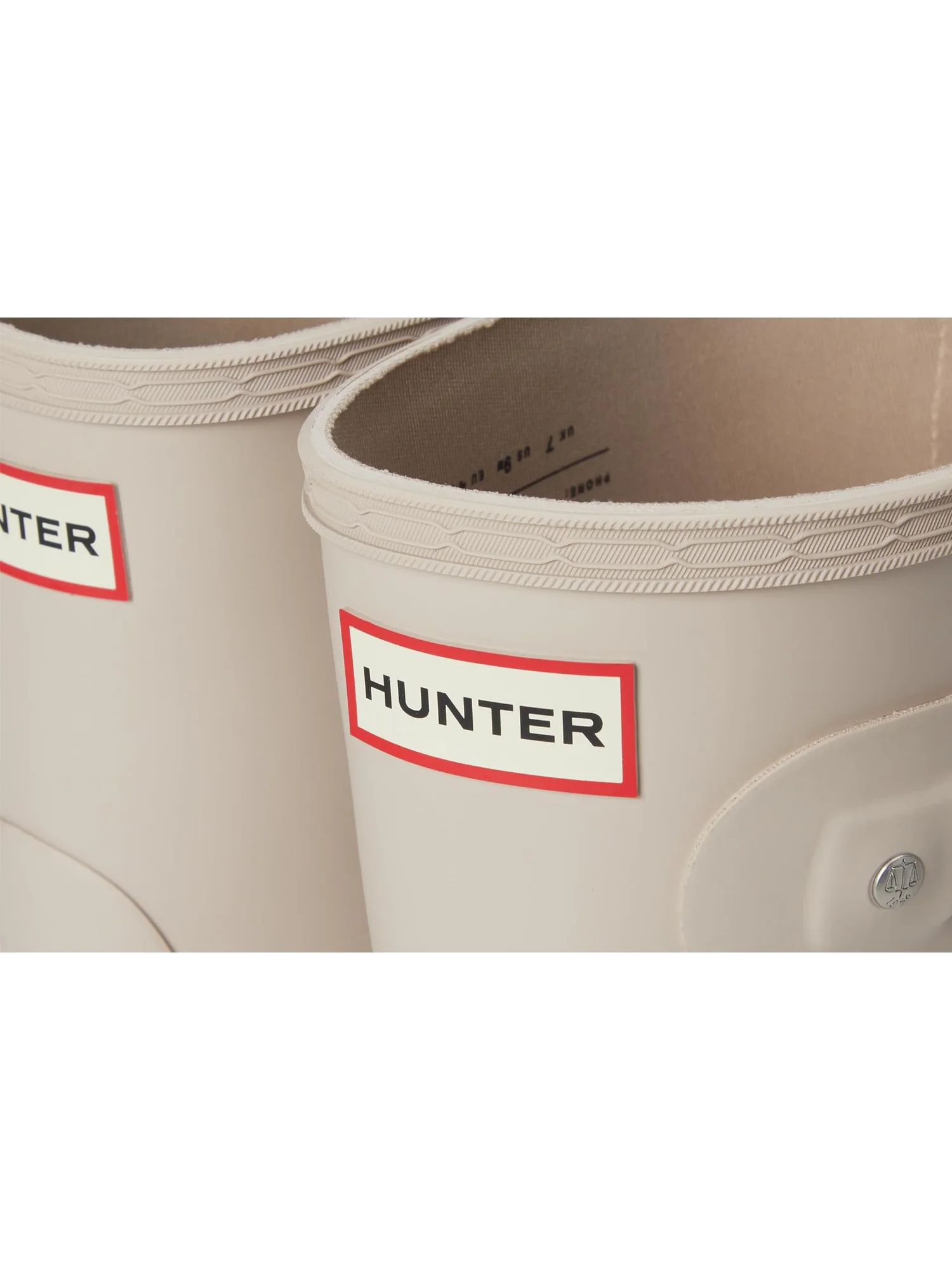 Ботинки Hunter Original Short — изображение 6 из 7, светло-серый