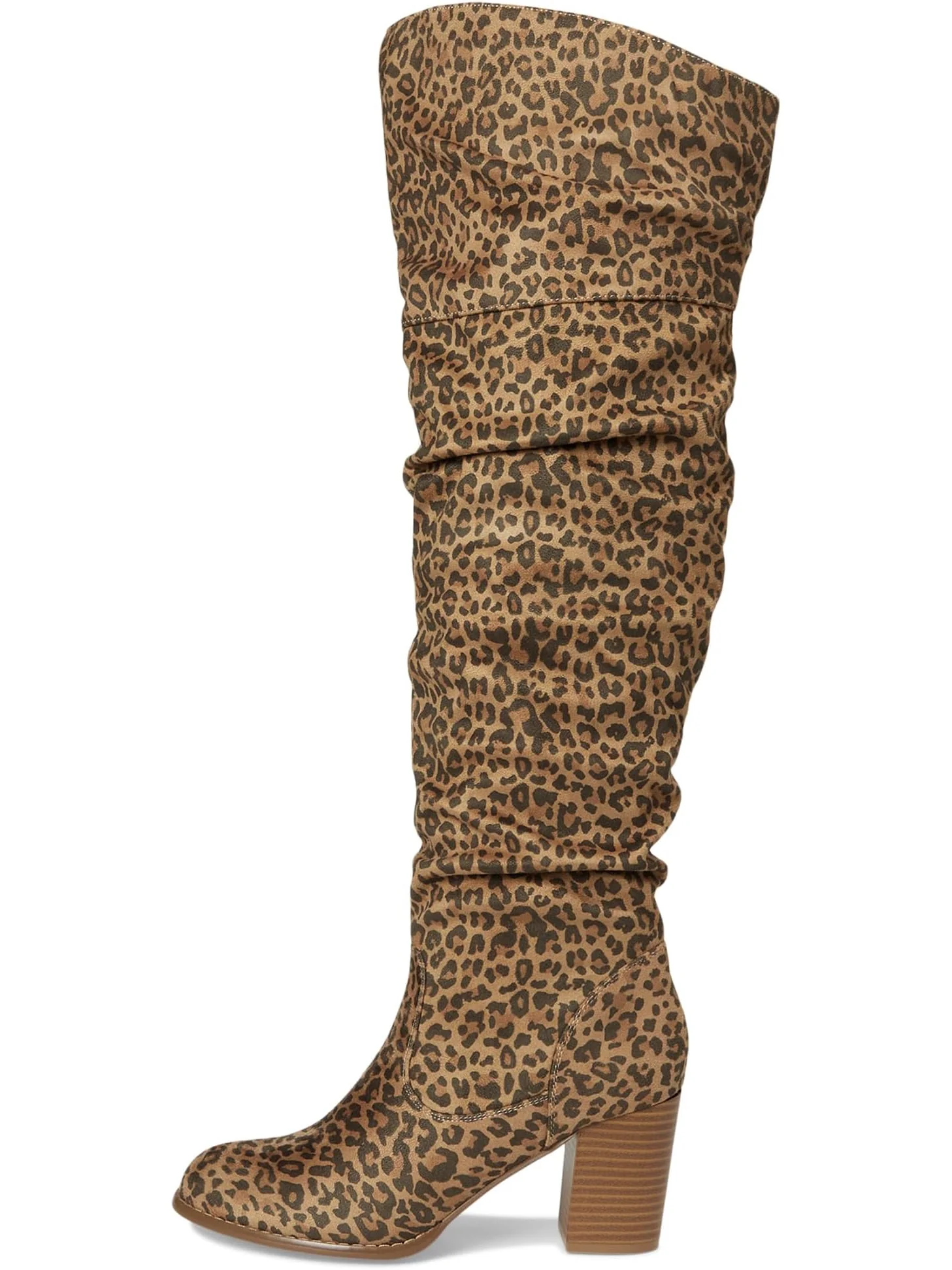 Ботинки Journee Collection Women's Kaison, Leopard — изображение 4 из 7, леопардовый