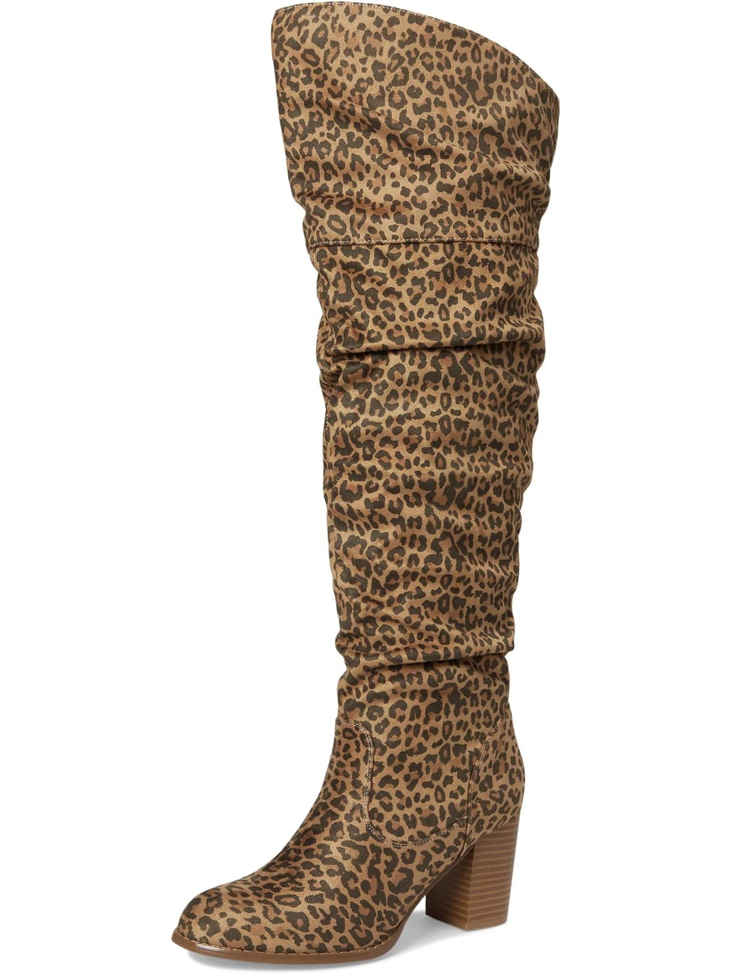 Ботинки Journee Collection Women's Kaison, Leopard — изображение 7 из 7, леопардовый