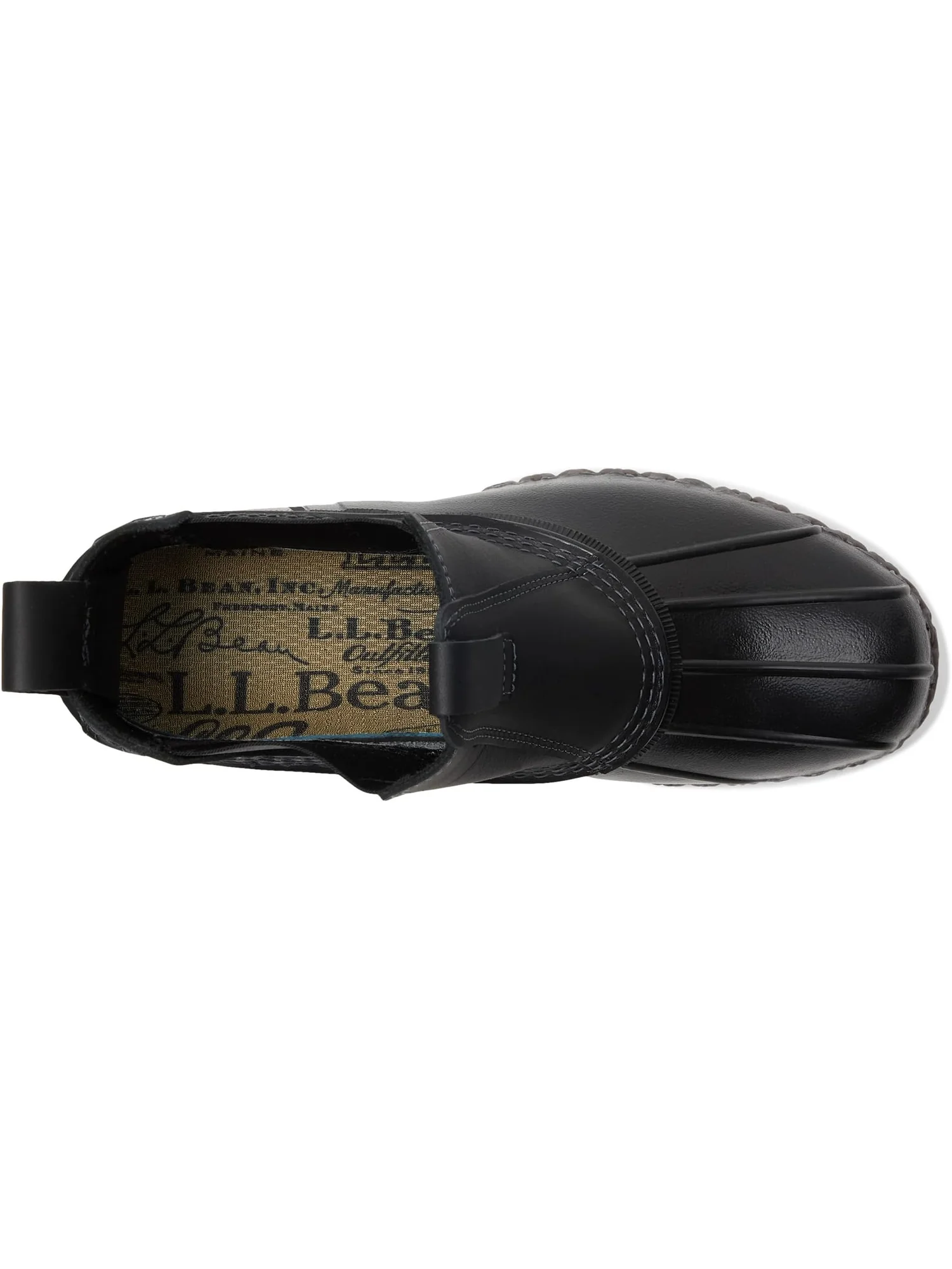 Ботинки L.L.Bean Bean Boot 6.5" Chelsea — изображение 2 из 7, черный/серый