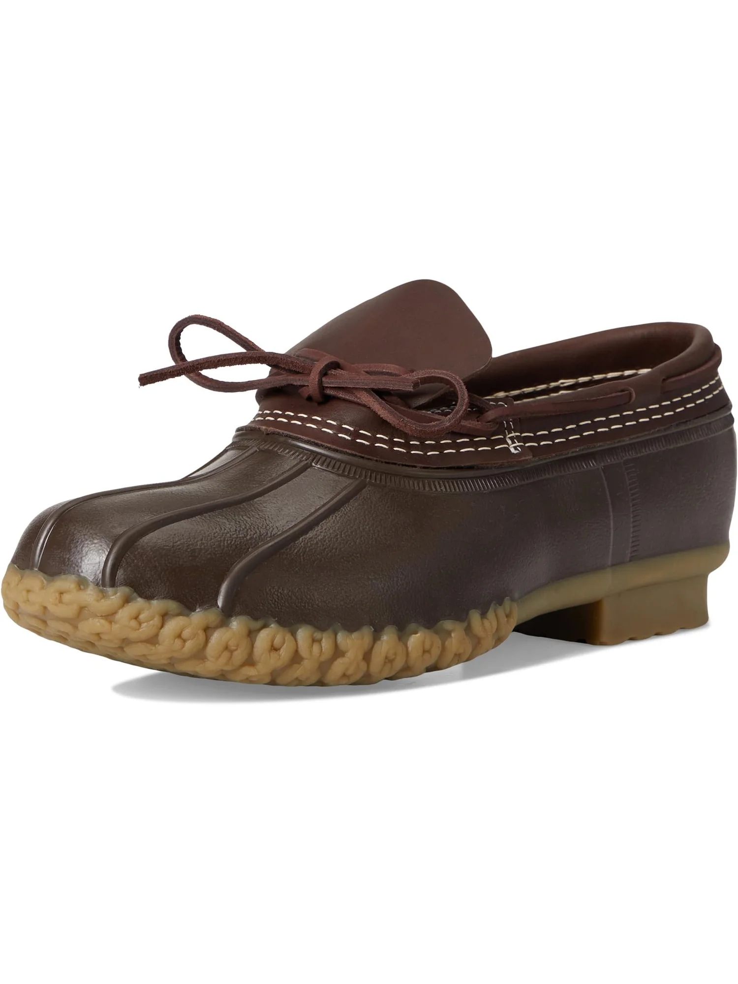 Ботинки L.L.Bean Men's Rubber Moc — изображение 7 из 7, коричневый/бежевый