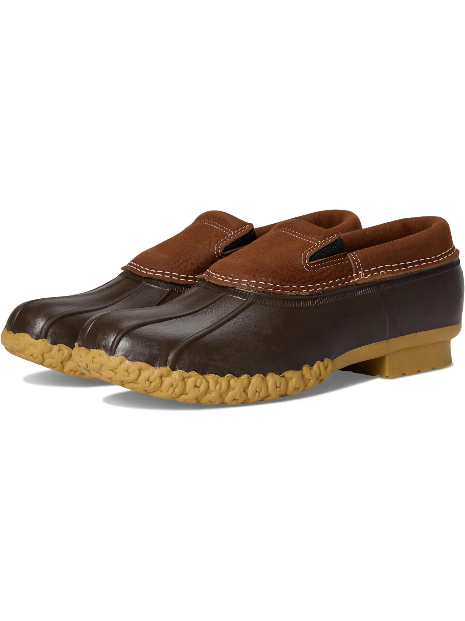 Ботинки L.L.Bean Rubber Moc Slip-On — изображение 1 из 7, коричневый