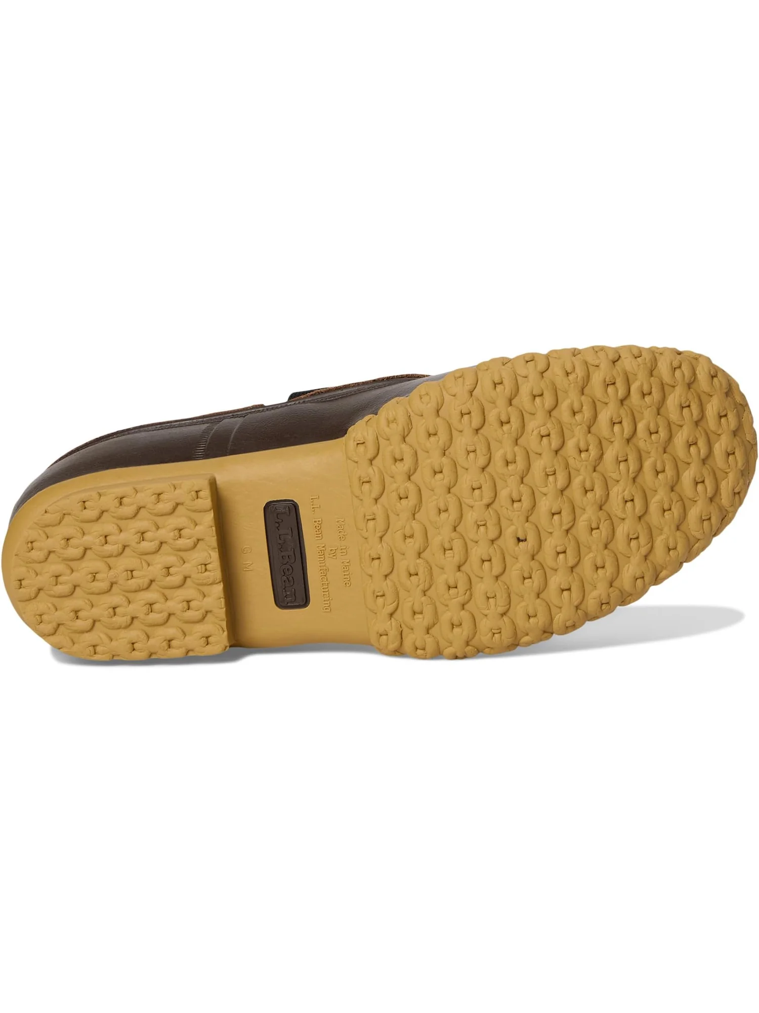 Ботинки L.L.Bean Rubber Moc Slip-On — изображение 3 из 7, коричневый