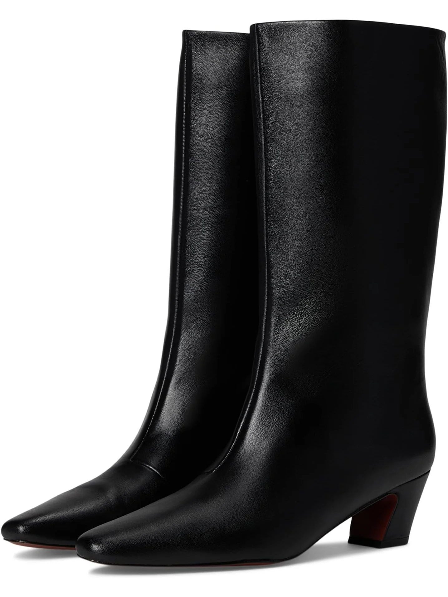 Ботинки Loeffler Randall Cleo Kicked Heel Calf Boots, цвет Tmoro — серый