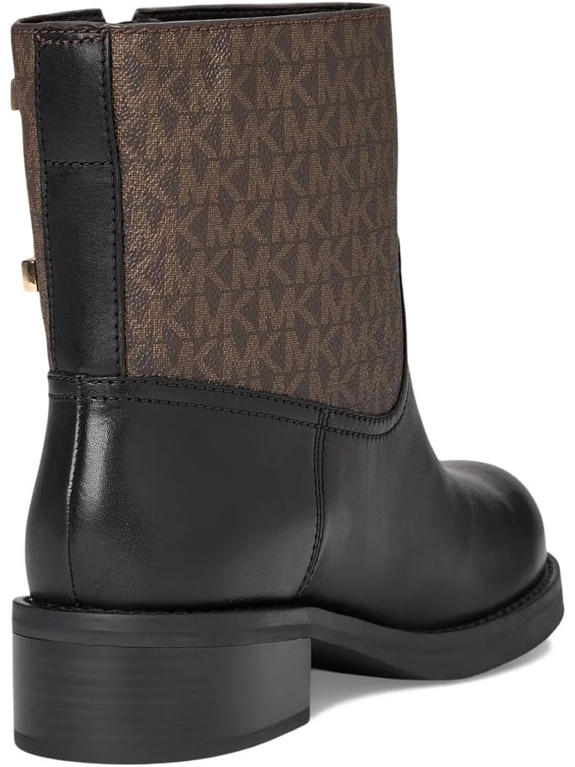 Ботинки MICHAEL Michael Kors Darrington Flat Bootie — изображение 5 из 7, коричневый/черный
