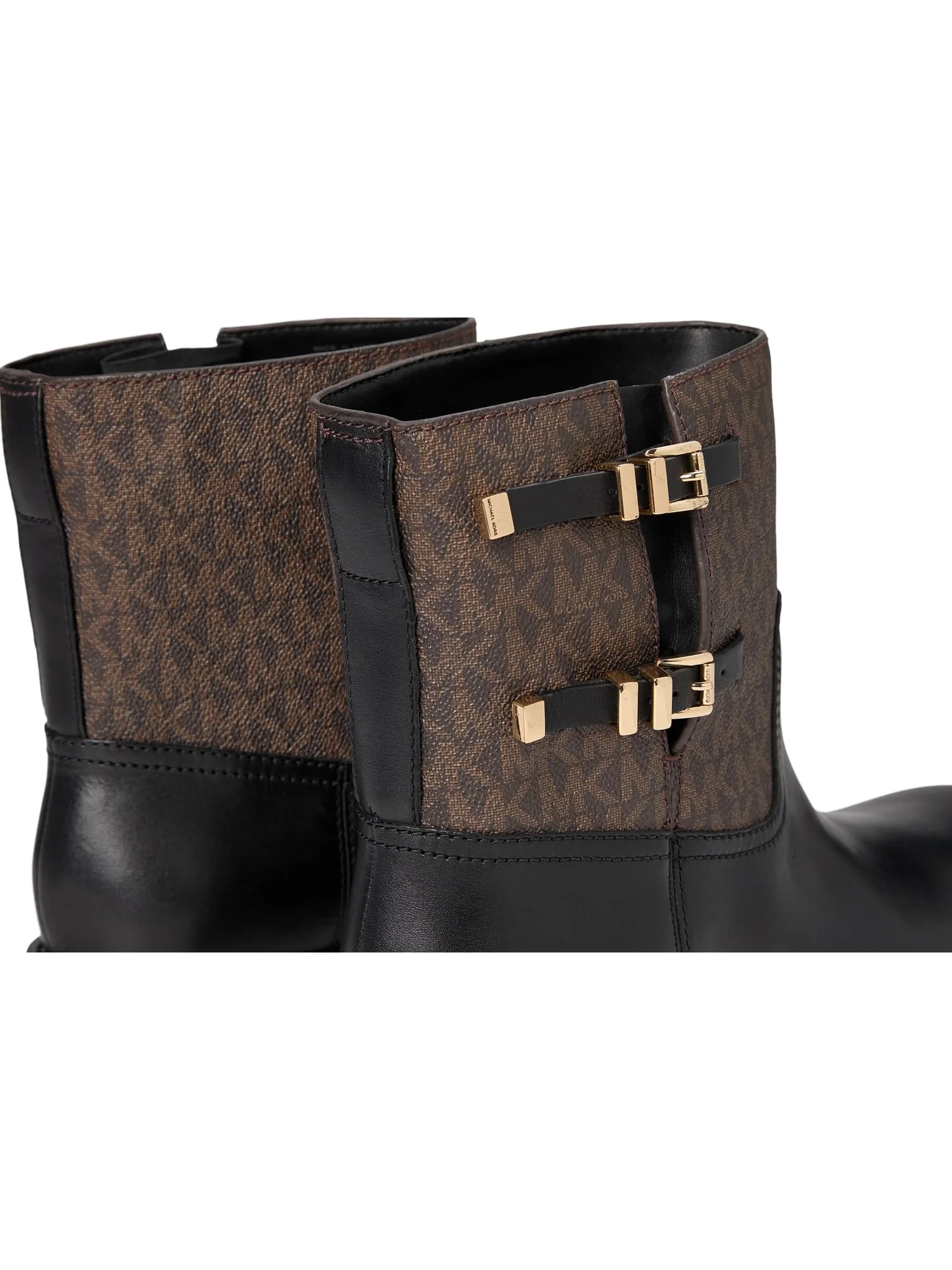 Ботинки MICHAEL Michael Kors Darrington Flat Bootie — изображение 6 из 7, коричневый/черный