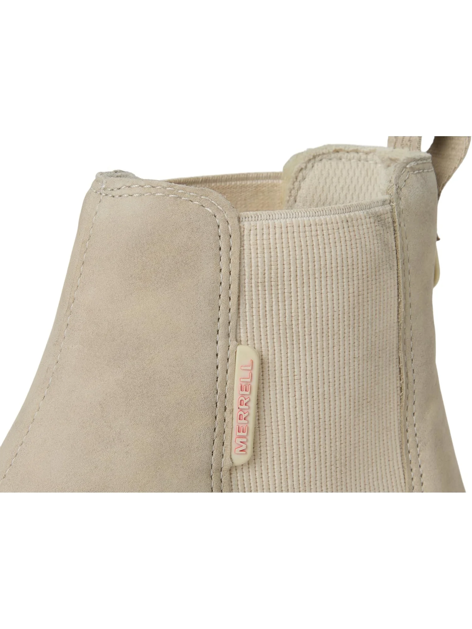 Ботинки женские челси Merrell Harper Pull-On из водонепроницаемой кожи — изображение 6 из 7, бежевый