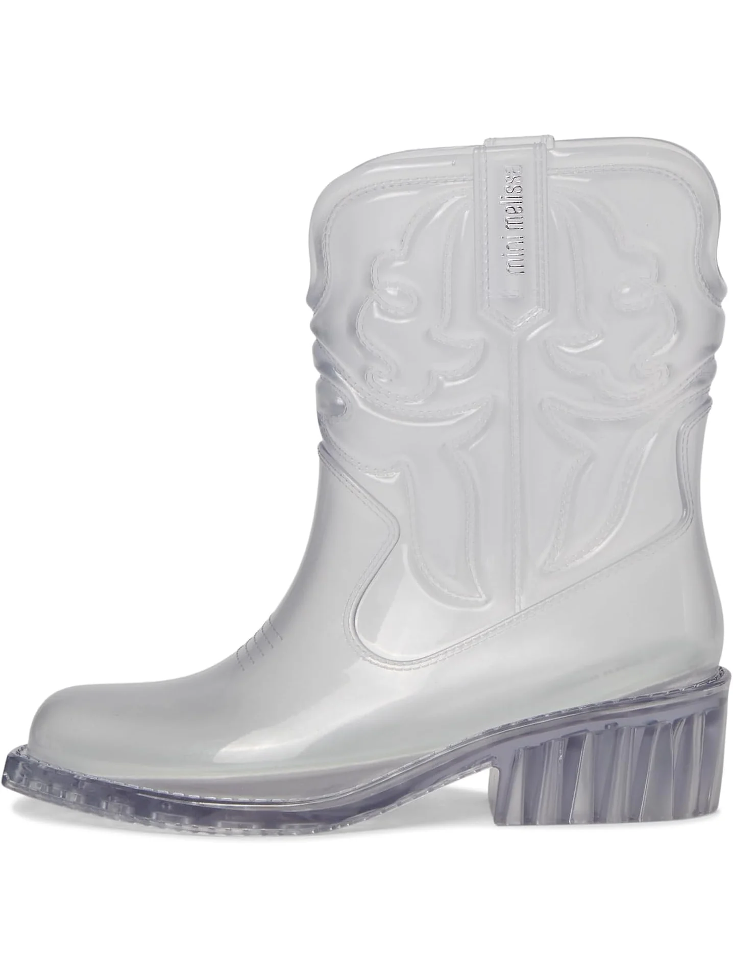 Ботинки Mini Melissa Texas Boots — изображение 4 из 7, прозрачный