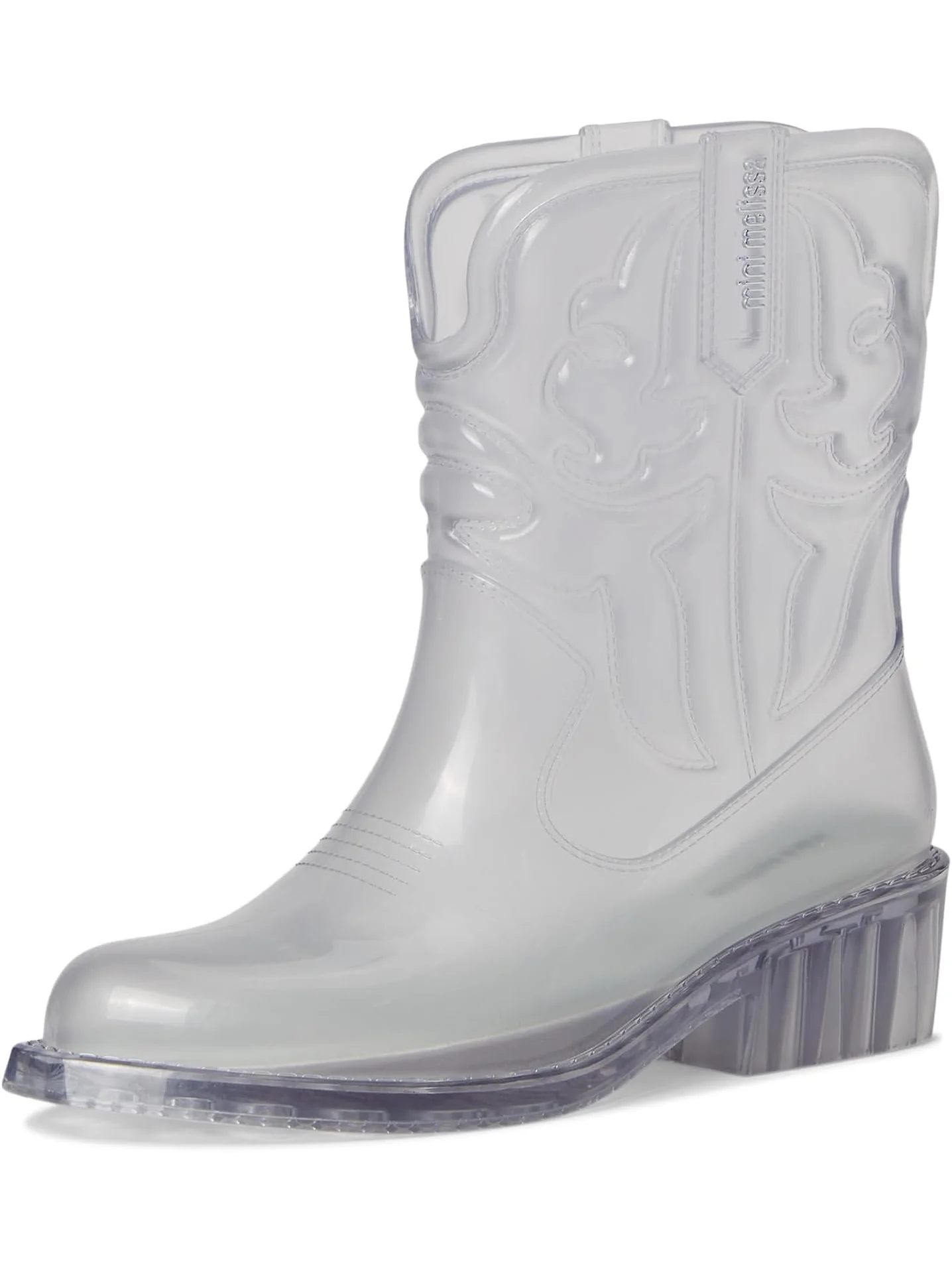 Ботинки Mini Melissa Texas Boots — изображение 7 из 7, прозрачный