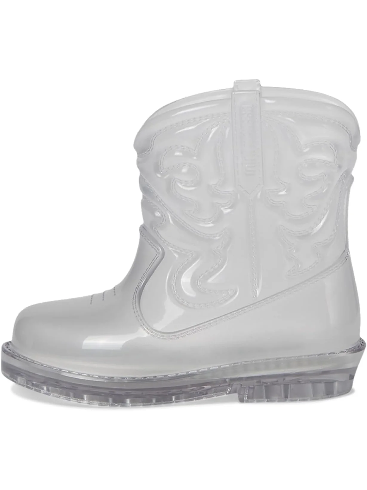 Ботинки Mini Melissa Texas Boots — изображение 4 из 7, прозрачный