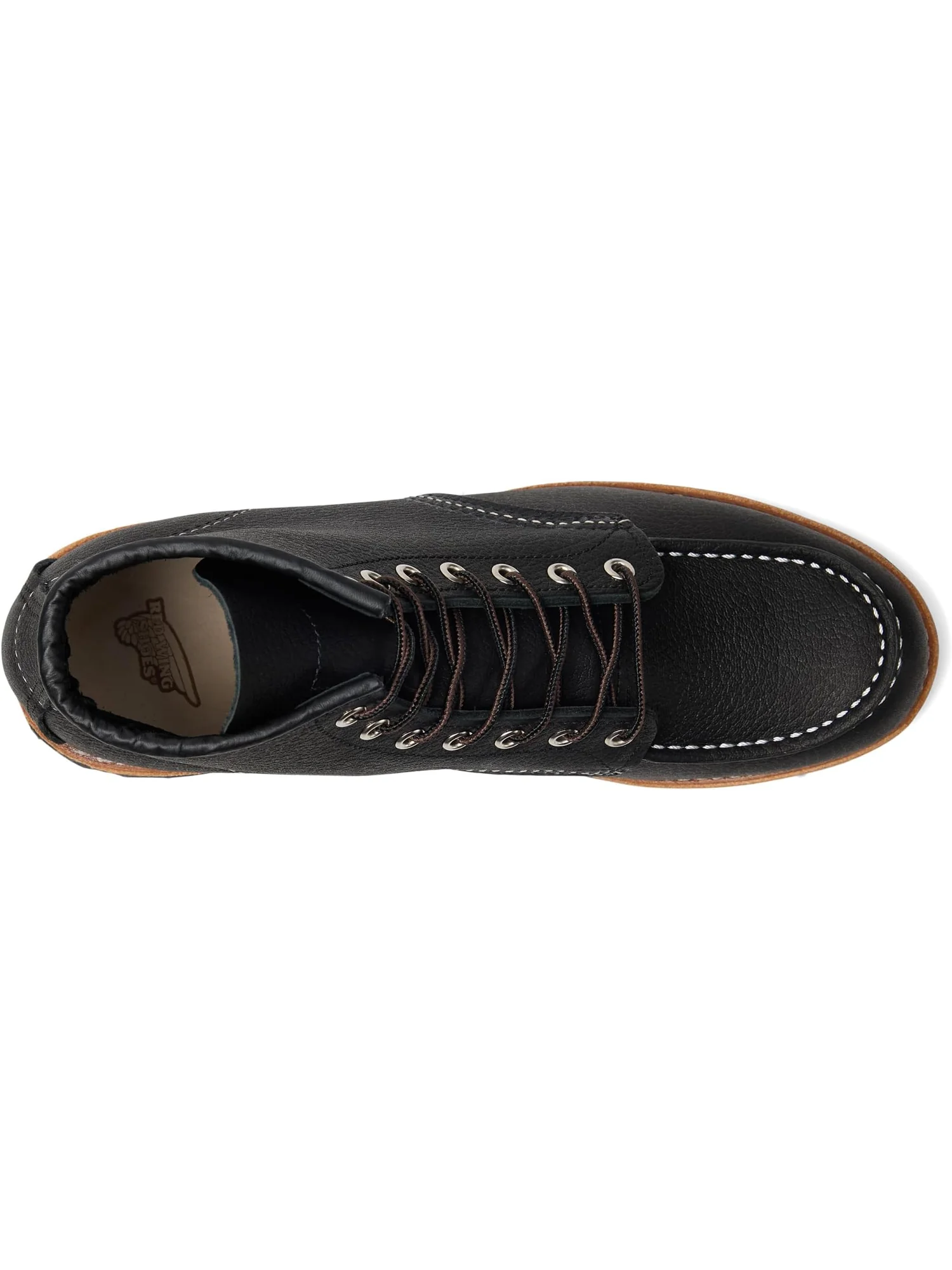 Ботинки Red Wing Heritage 6" Moc Toe Lug Roughneck — изображение 2 из 7, черный