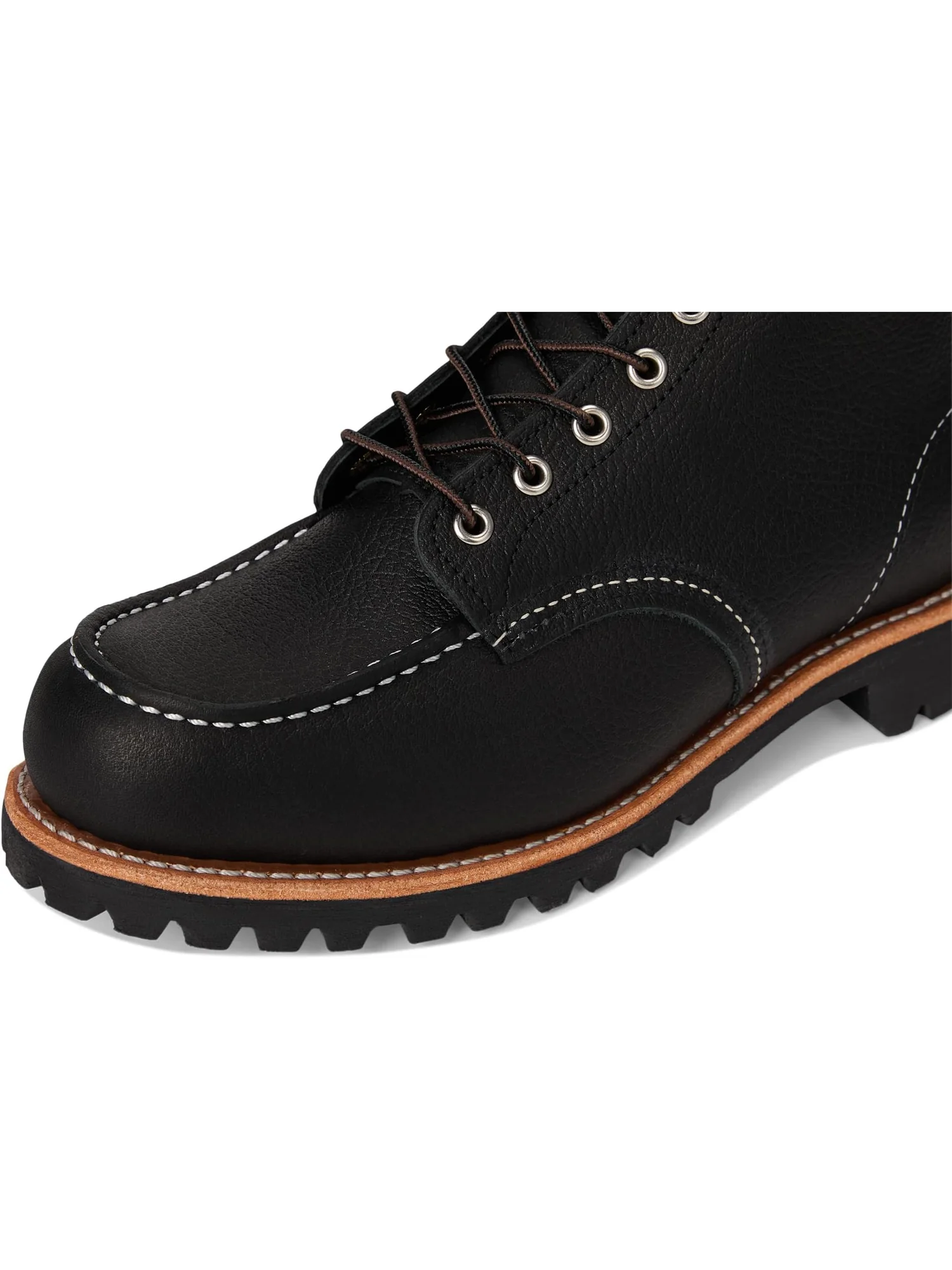 Ботинки Red Wing Heritage 6" Moc Toe Lug Roughneck — изображение 6 из 7, черный