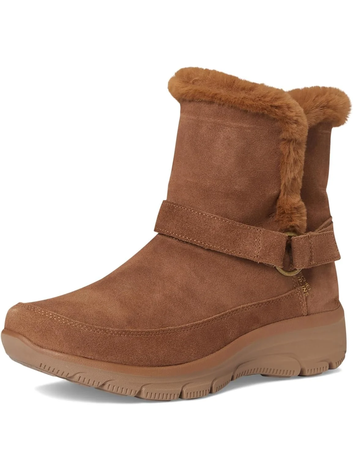 Ботинки SKECHERS Women's Easy Going - Dreamers Luxe Vibe Hands Free Slip-ins — изображение 7 из 7, орех