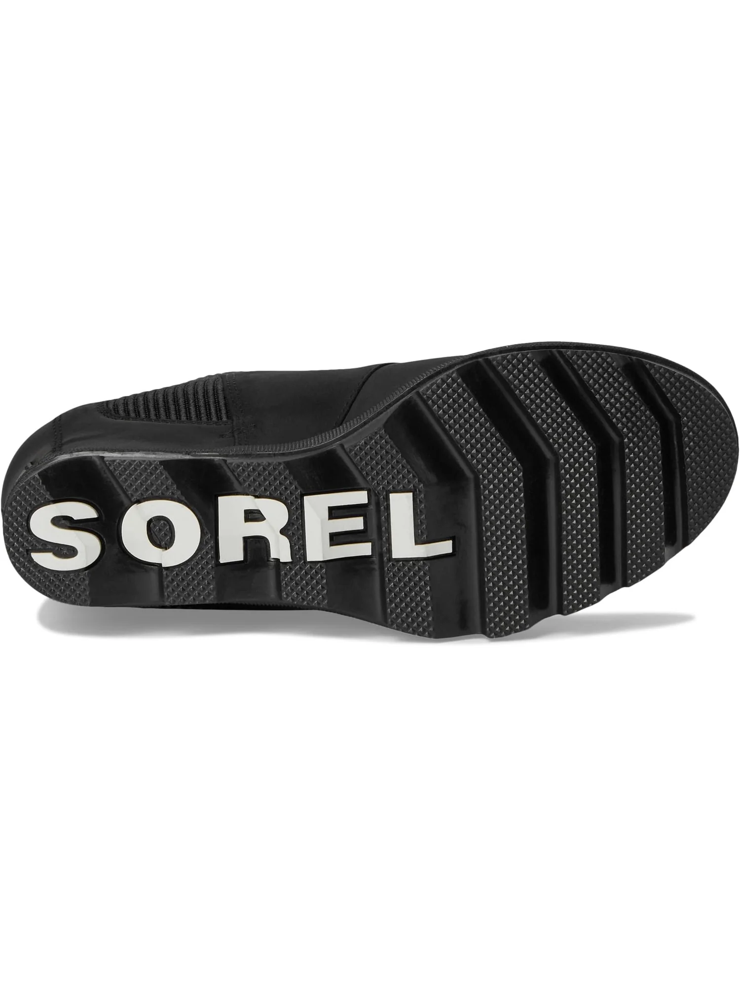 Ботинки женские челси SOREL Joan Rhapsody кожаные на танкетке — изображение 3 из 7, черный
