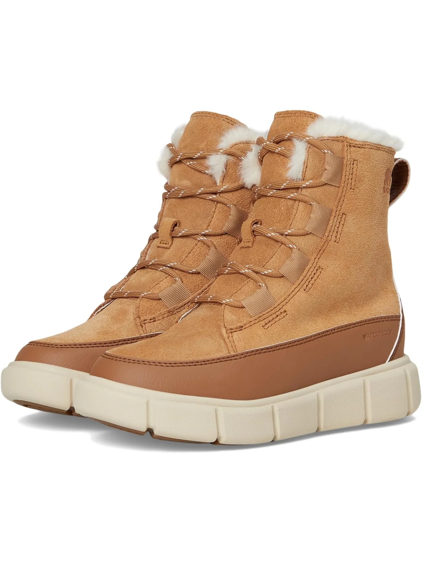 Ботинки SOREL Kids Childrens Sorel Explorer III Lace WP — изображение 1 из 7, серый