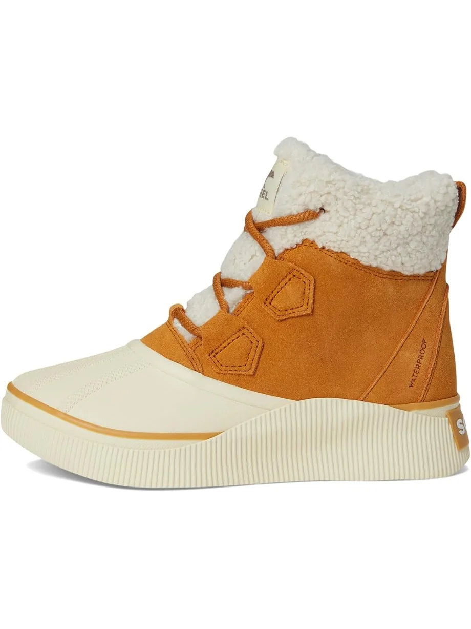 Женские ботинки SOREL Out N About Iv Chillz Waterproof — изображение 4 из 7, золотистый/белый