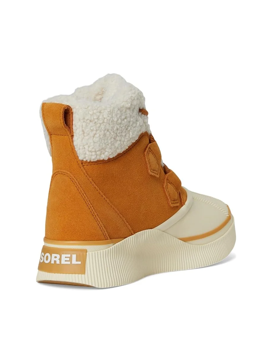 Женские ботинки SOREL Out N About Iv Chillz Waterproof — изображение 5 из 7, золотистый/белый