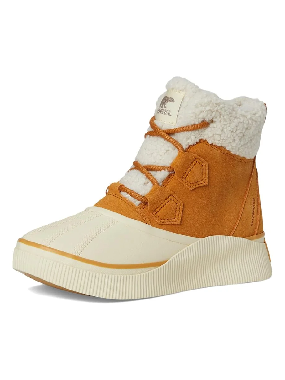 Женские ботинки SOREL Out N About Iv Chillz Waterproof — изображение 7 из 7, золотистый/белый