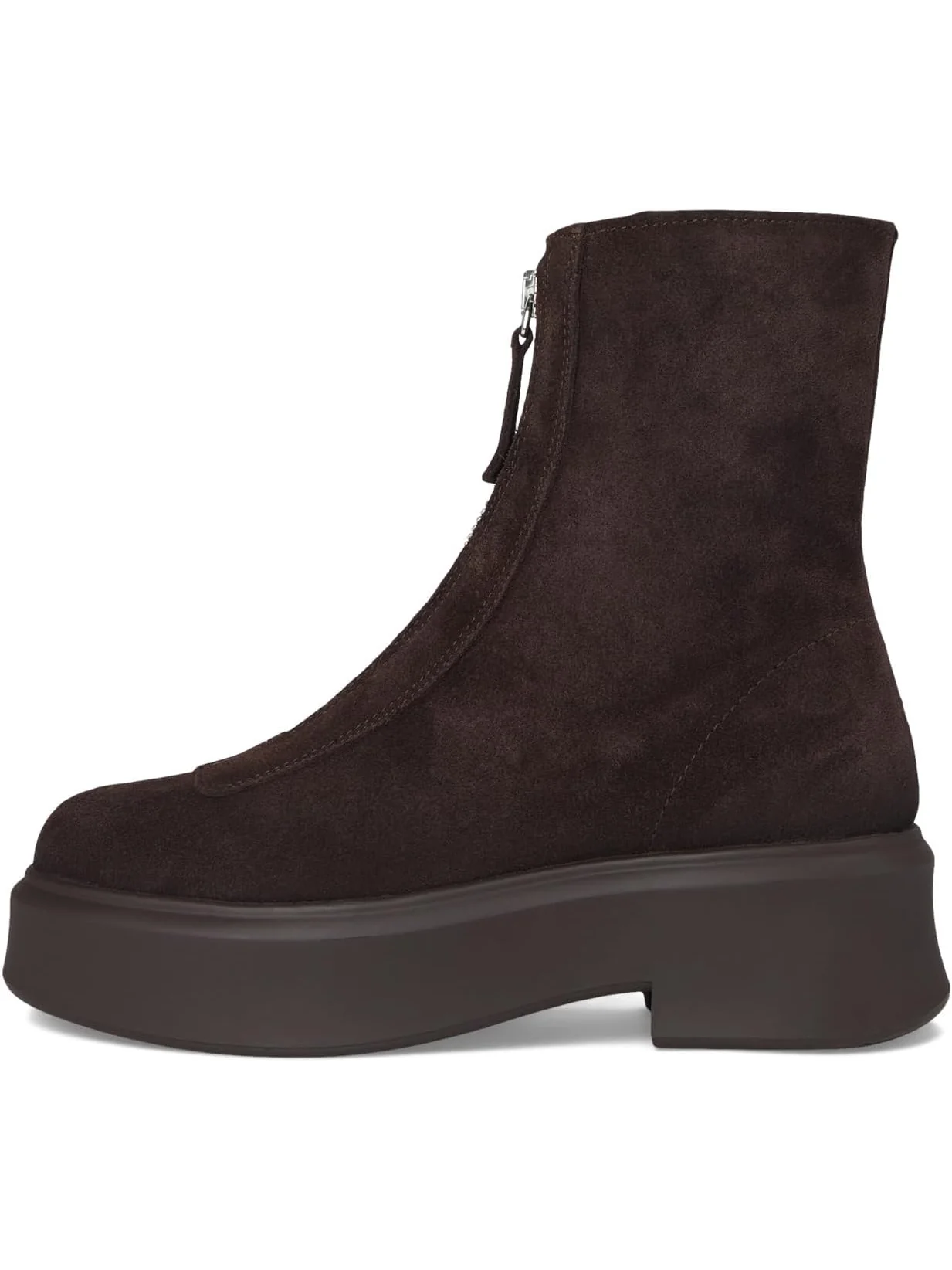 Женские ботинки Steve Madden Jones замшевые на платформе — изображение 4 из 7, коричневый