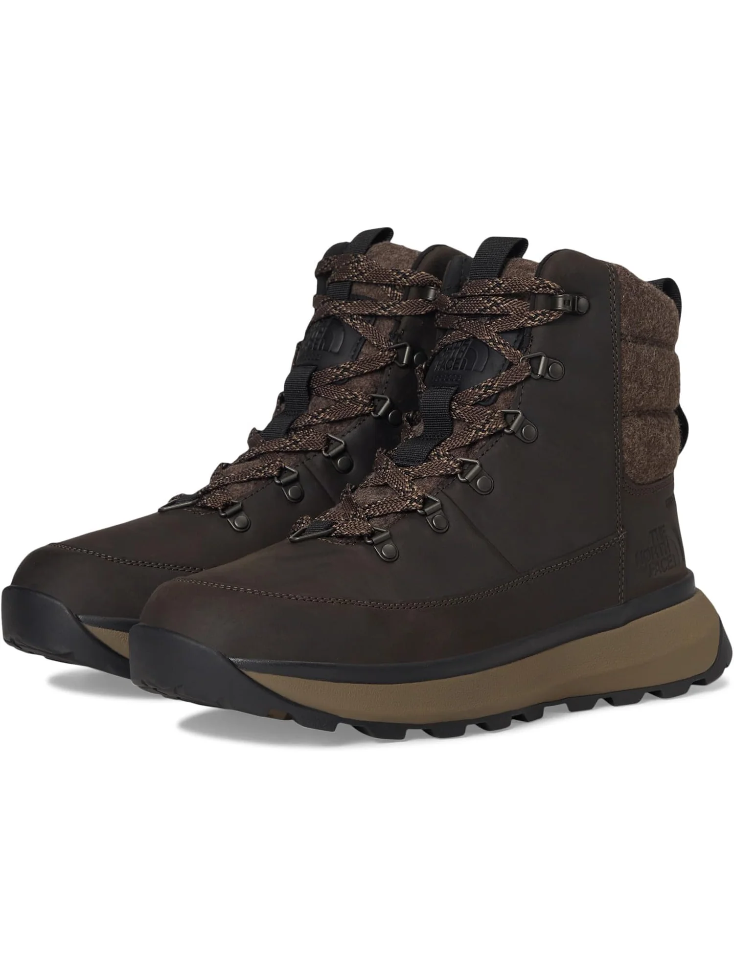 Ботинки The North Face Bergen Leather WP — изображение 1 из 7, коричневый/черный
