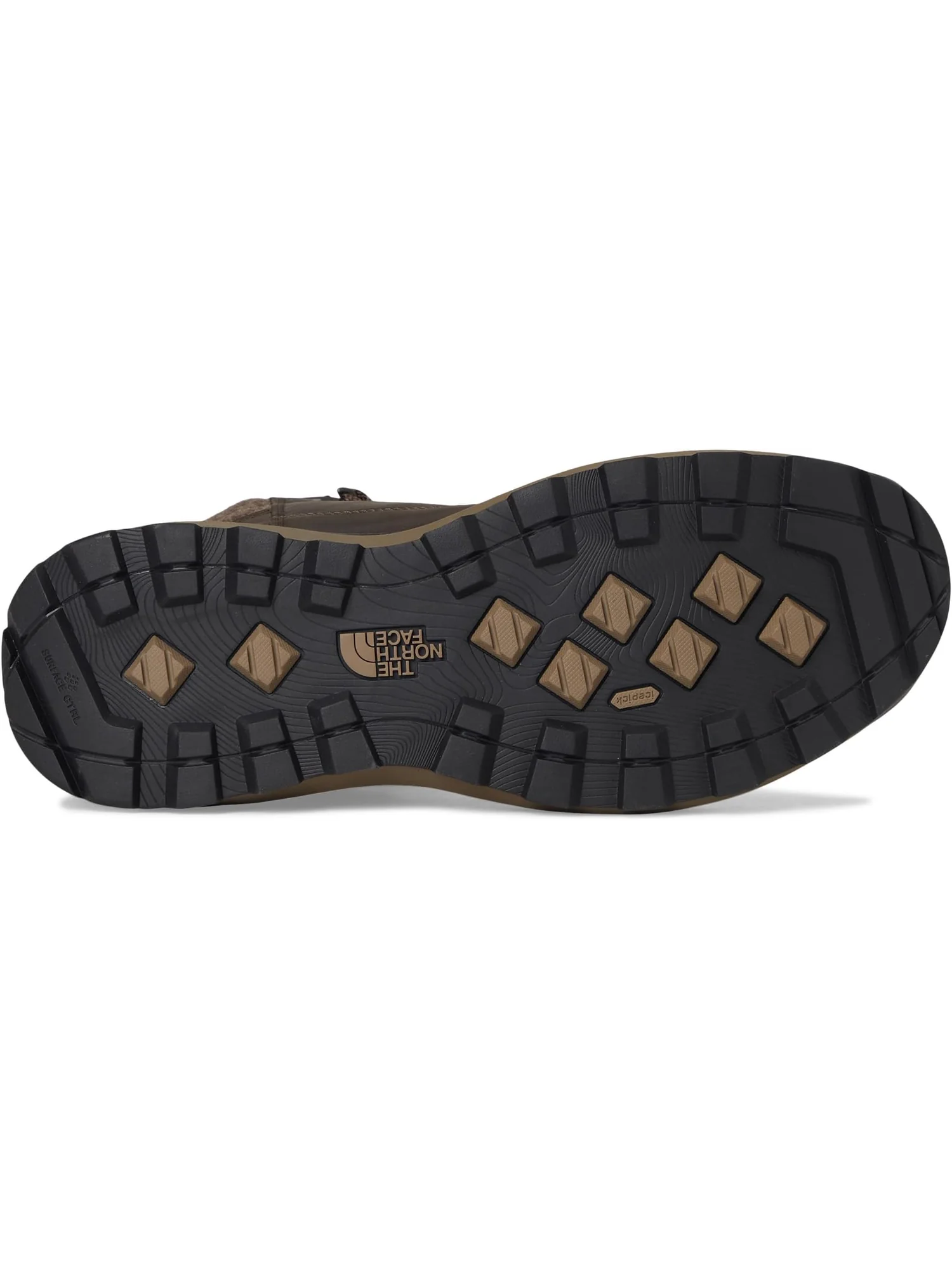 Ботинки The North Face Bergen Leather WP — изображение 3 из 7, коричневый/черный