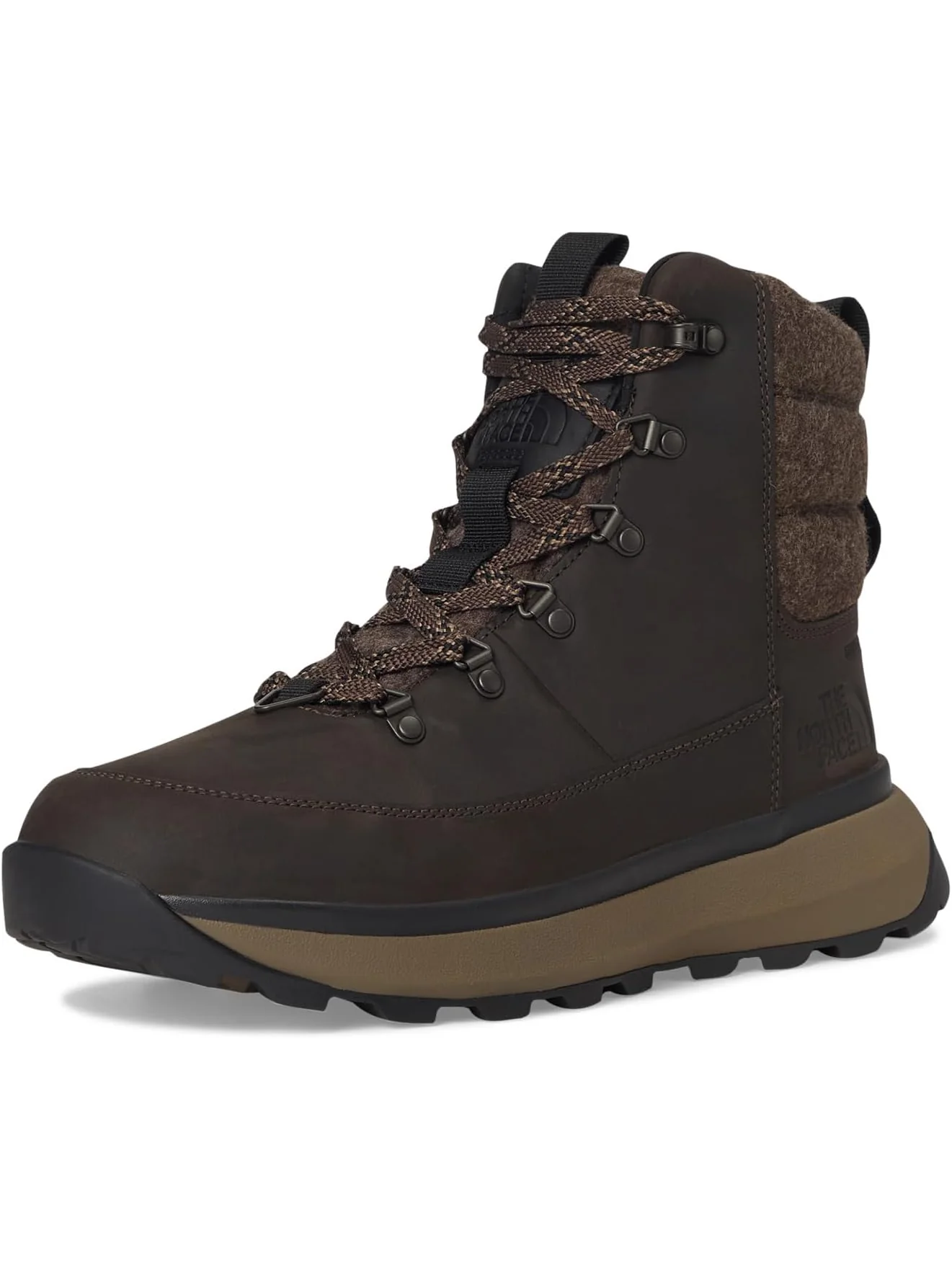 Ботинки The North Face Bergen Leather WP — изображение 7 из 7, коричневый/черный