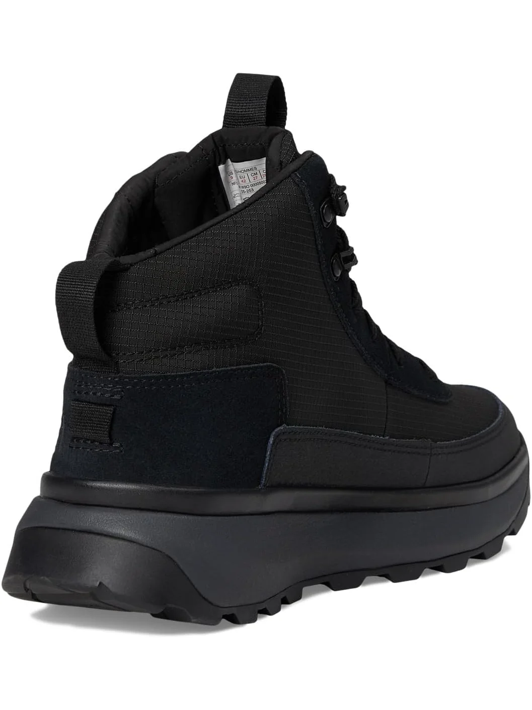 Ботинки The North Face Men's Bergen Mid WP — изображение 5 из 7, черный/серый