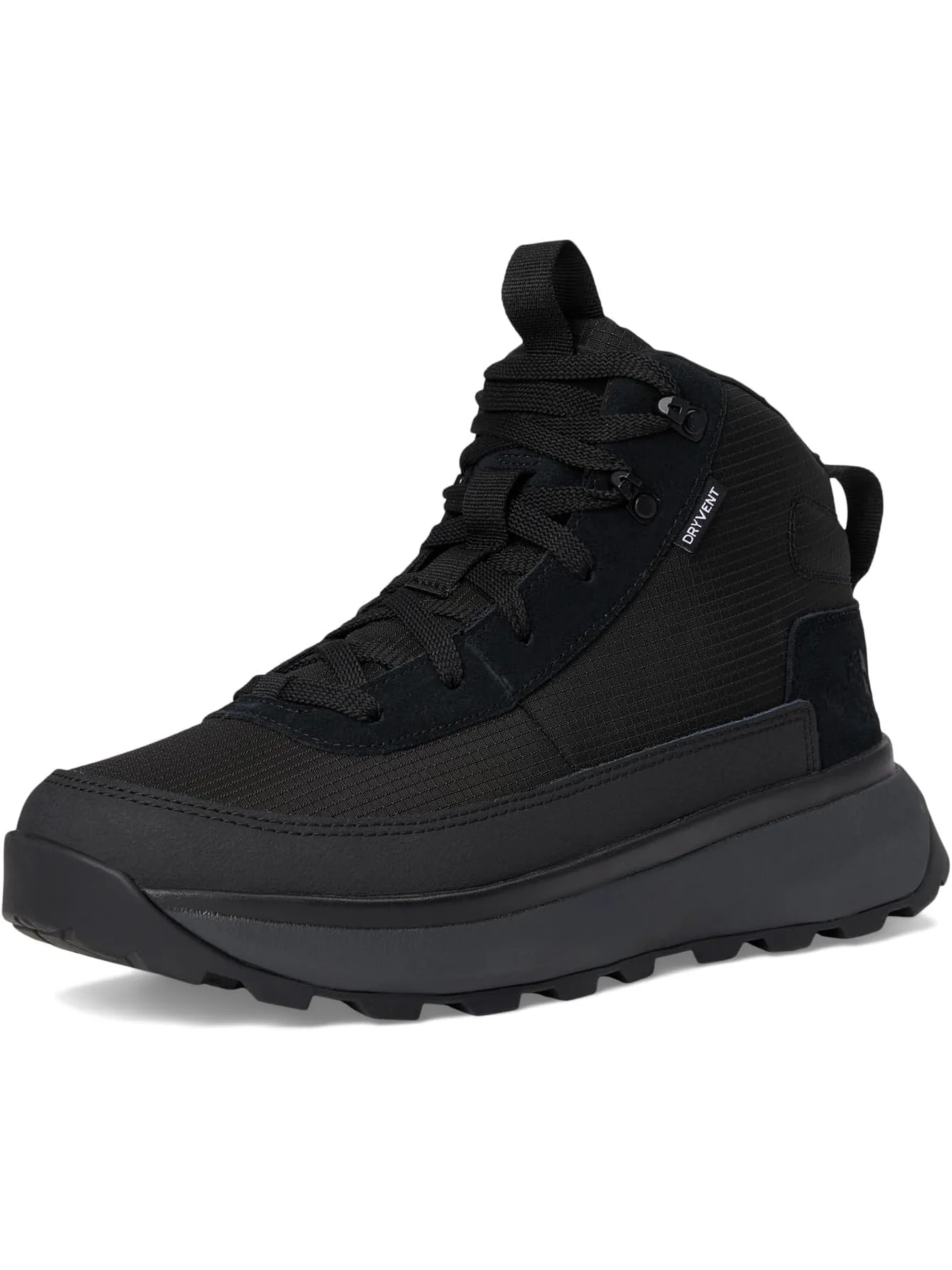 Ботинки The North Face Men's Bergen Mid WP — изображение 7 из 7, черный/серый