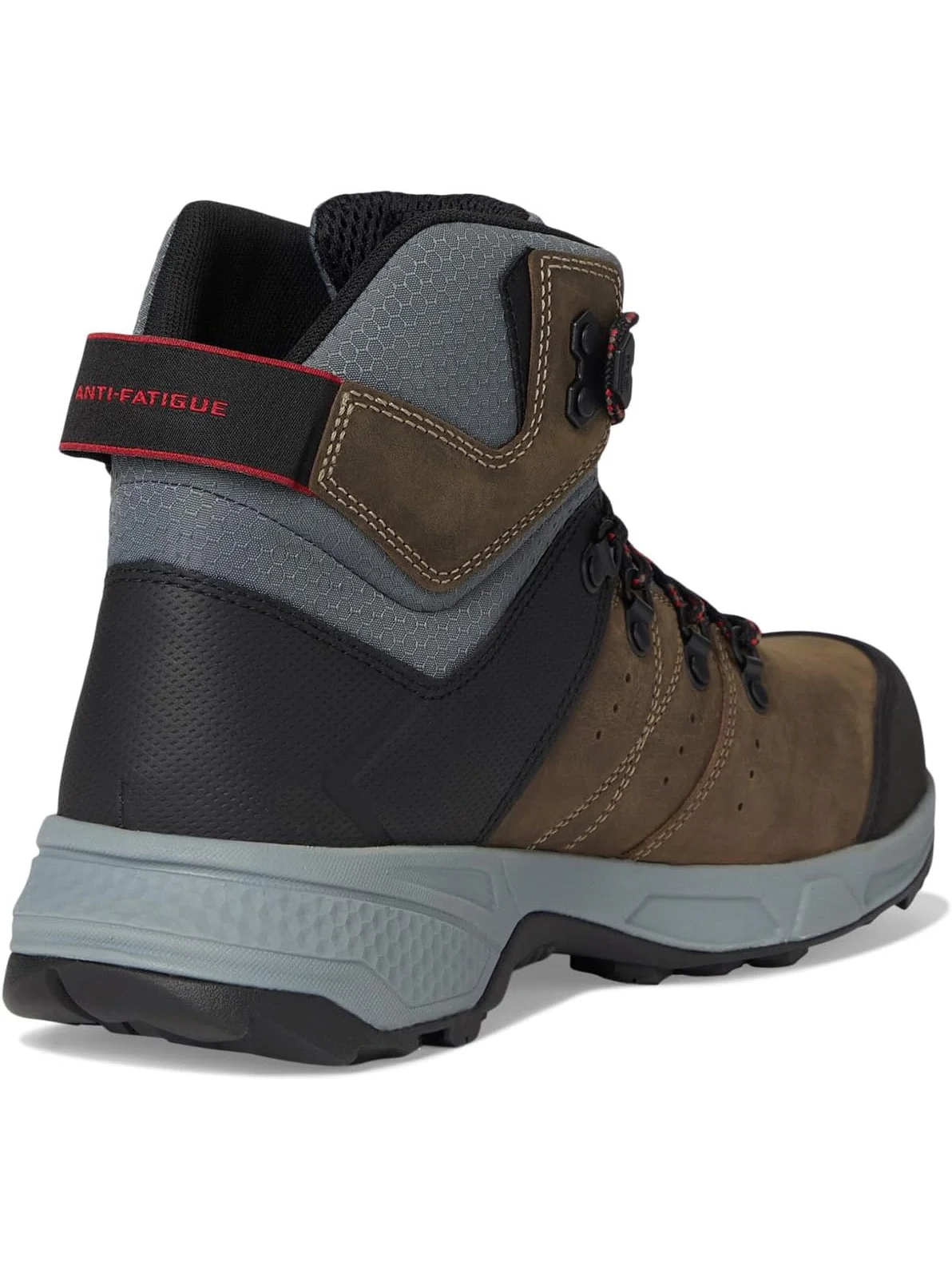 Мужские ботинки Timberland PRO Switchback, водонепроницаемые с защитным носком — изображение 5 из 7, шоколадно-кофе-красный