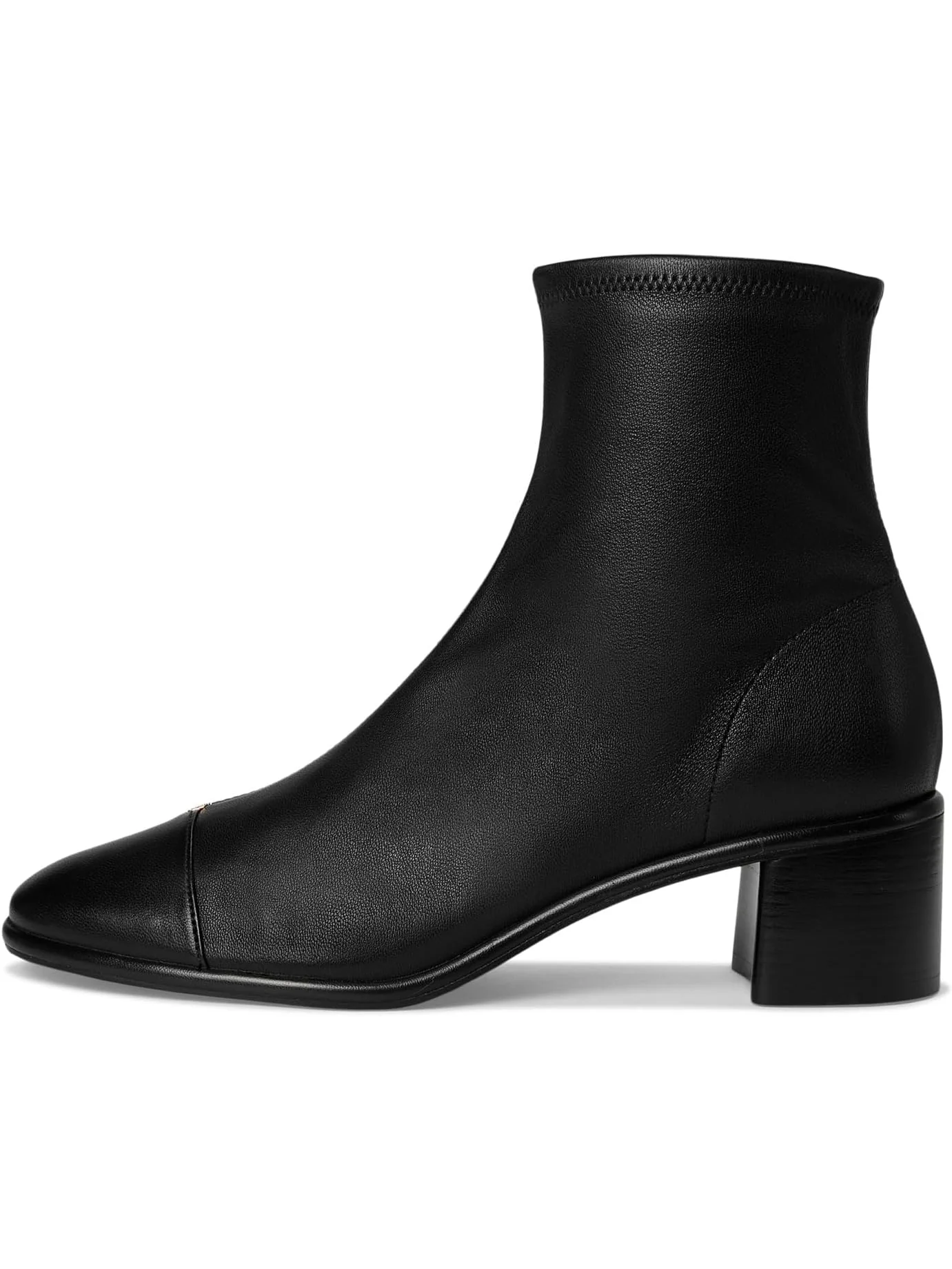 Ботинки Tory Burch Cap-Toe Heel Ankle Boot 50mm — изображение 4 из 7, черный